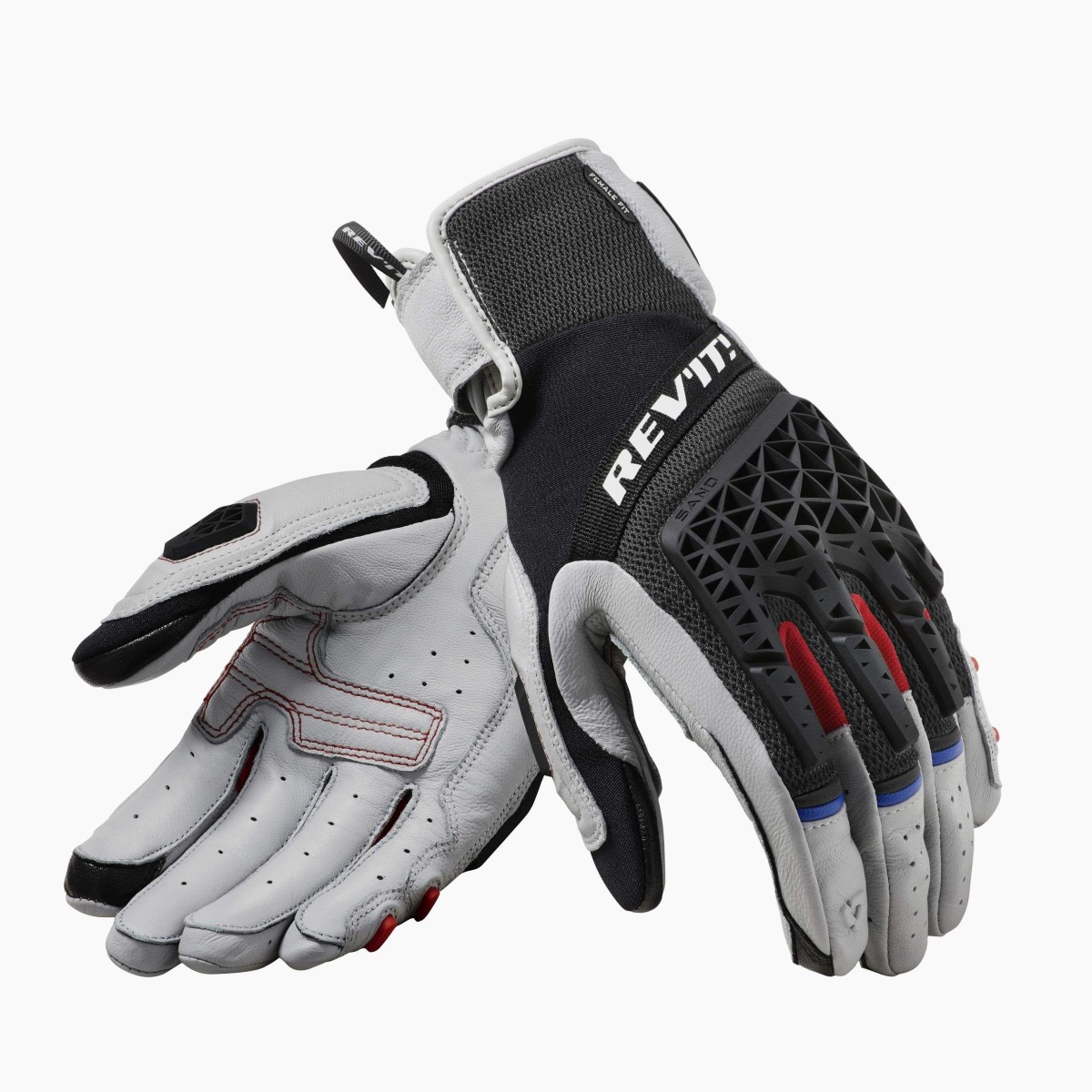 REV'IT! Sand 4 Ladies Light Gray Black L