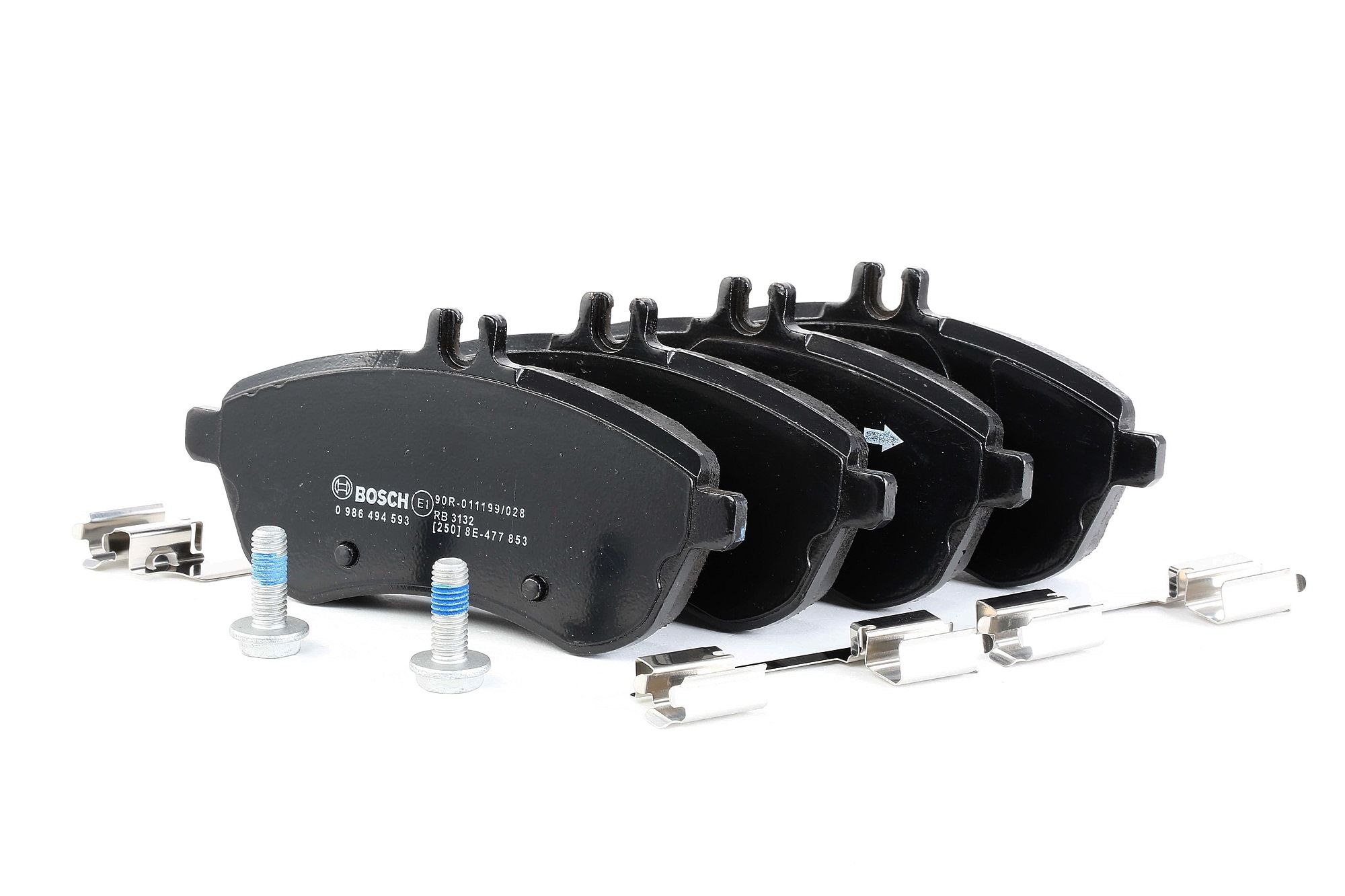 BOSCH Jarrupalat MERCEDES-BENZ 0 986 494 593 0054200820,0054200920,0054201220 Jarrupalasarja,Jarrupala, Levyjarru 0054201520,0064207120,0074201620
