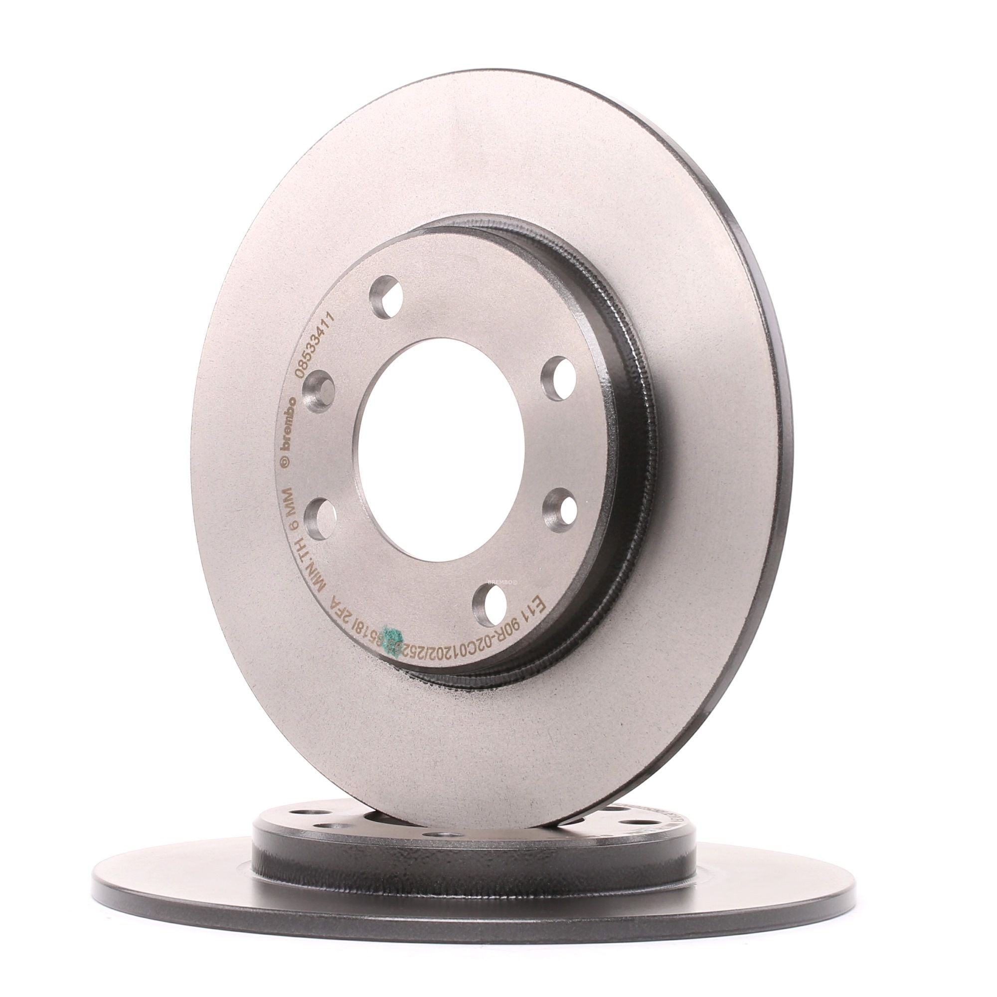 BREMBO Jarrulevyt PEUGEOT,CITROËN 08.5334.11 1618860980,169115,E169115 Jarrulevy 1618860980,4246G6,4249F5,E169115