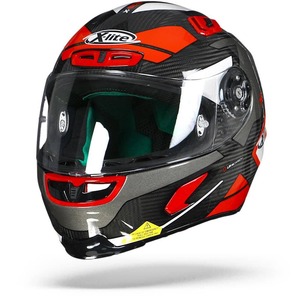 X-Lite X-803 Ultra carbon Mastery 042 White Red S
