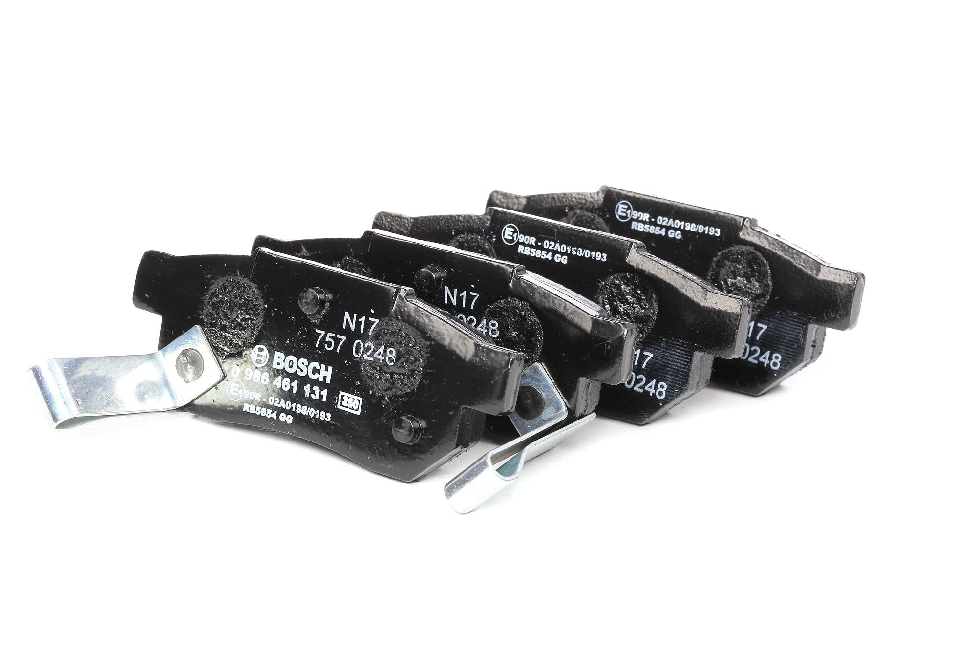 BOSCH Jarrupalat NISSAN,HONDA,ROVER 0 986 461 131 1605731,1605731,06022SP8000 Jarrupalasarja,Jarrupala, Levyjarru 06430SAAE50,06430SAAJ50,43022S04000