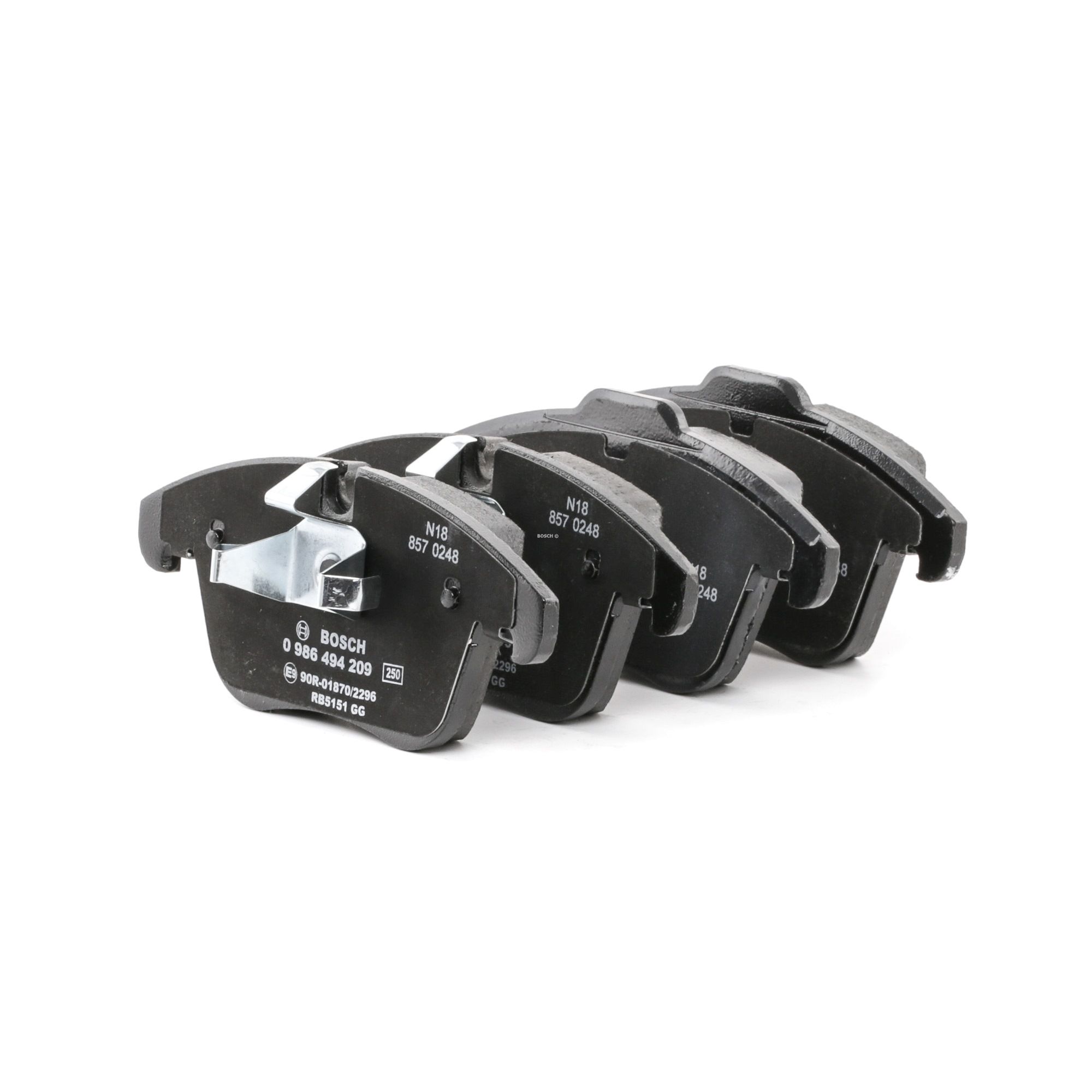 BOSCH Jarrupalat JAGUAR 0 986 494 209 C2C27290,C2C35612,C2C39929 Jarrupalasarja,Jarrupala, Levyjarru C2C42014