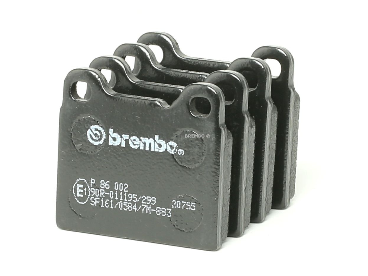 BREMBO Jarrupalat VOLVO P 86 002 2713360,270166,2701662 Jarrupalasarja,Jarrupala, Levyjarru 271336,271477,2714772,271586,2715860,271668,271702,271758