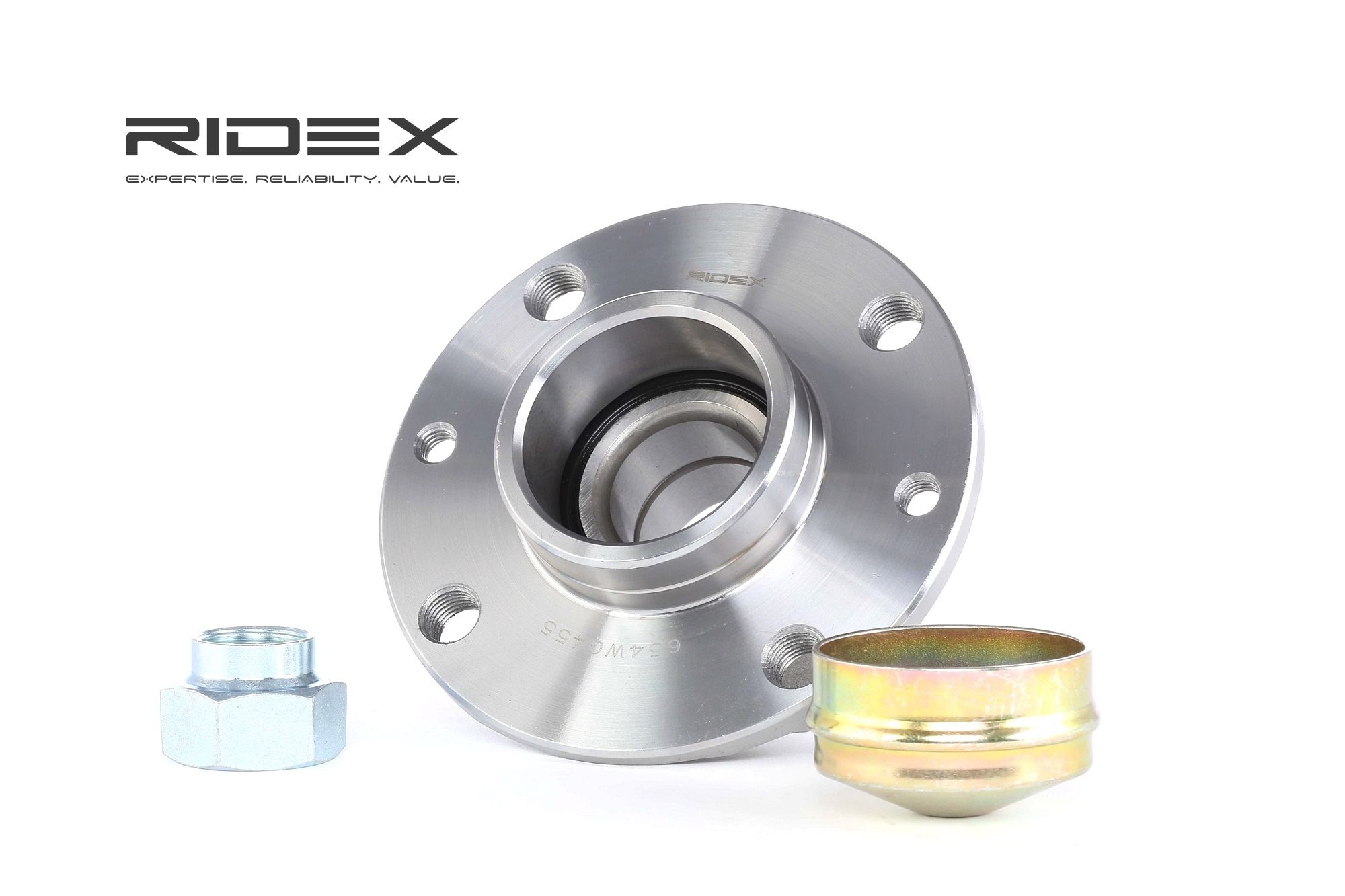 RIDEX Pyöränlaakerit FIAT,SEAT,LANCIA 654W0455 4379767,4399856,5948422 Pyöränlaakerisarja 7599461,75994610,7603485,4379767,7603485,4399856,021149002A