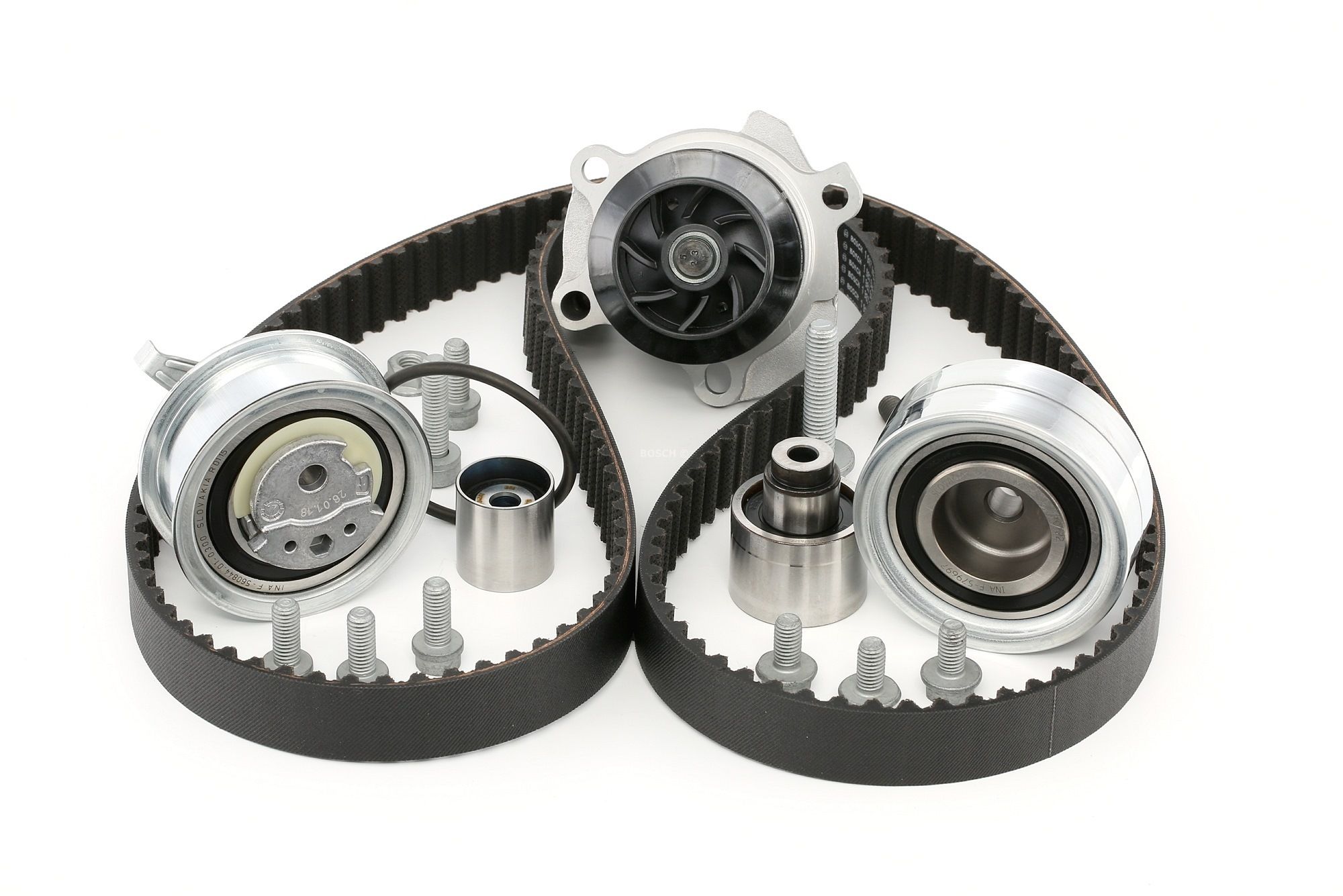 BOSCH Vesipumppu + Jakohihnasarja VW,AUDI,SKODA 1 987 946 943