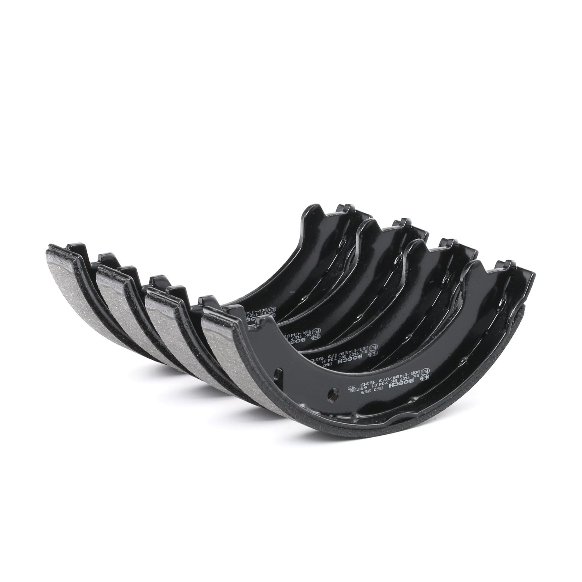 BOSCH Käsijarrukengät VOLVO 0 986 487 548 271998,272288,274270 Jarrukenkäsarja, Käsijarru 3516881,35168814