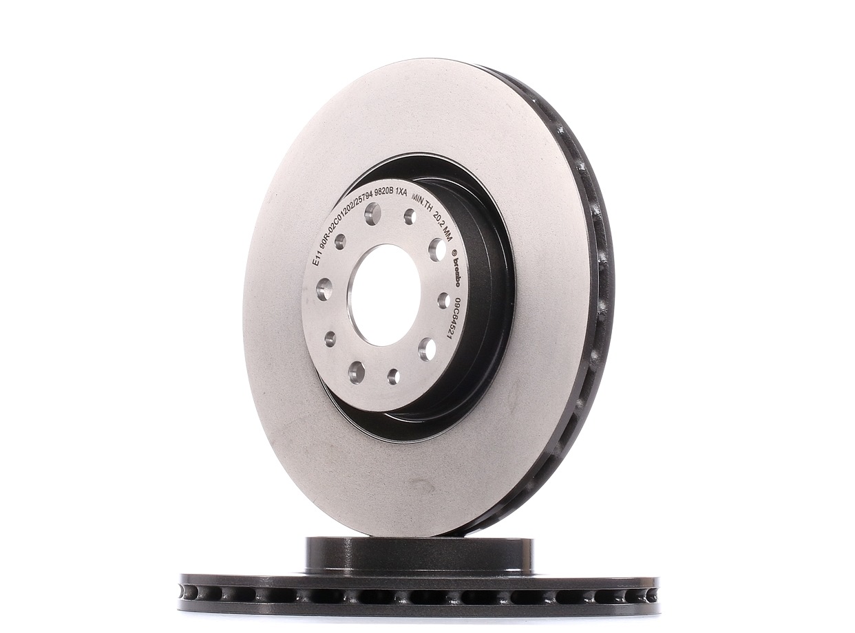 BREMBO Jarrulevyt FIAT 09.C645.21 51990127,51996238,52017292 Jarrulevy 52017293