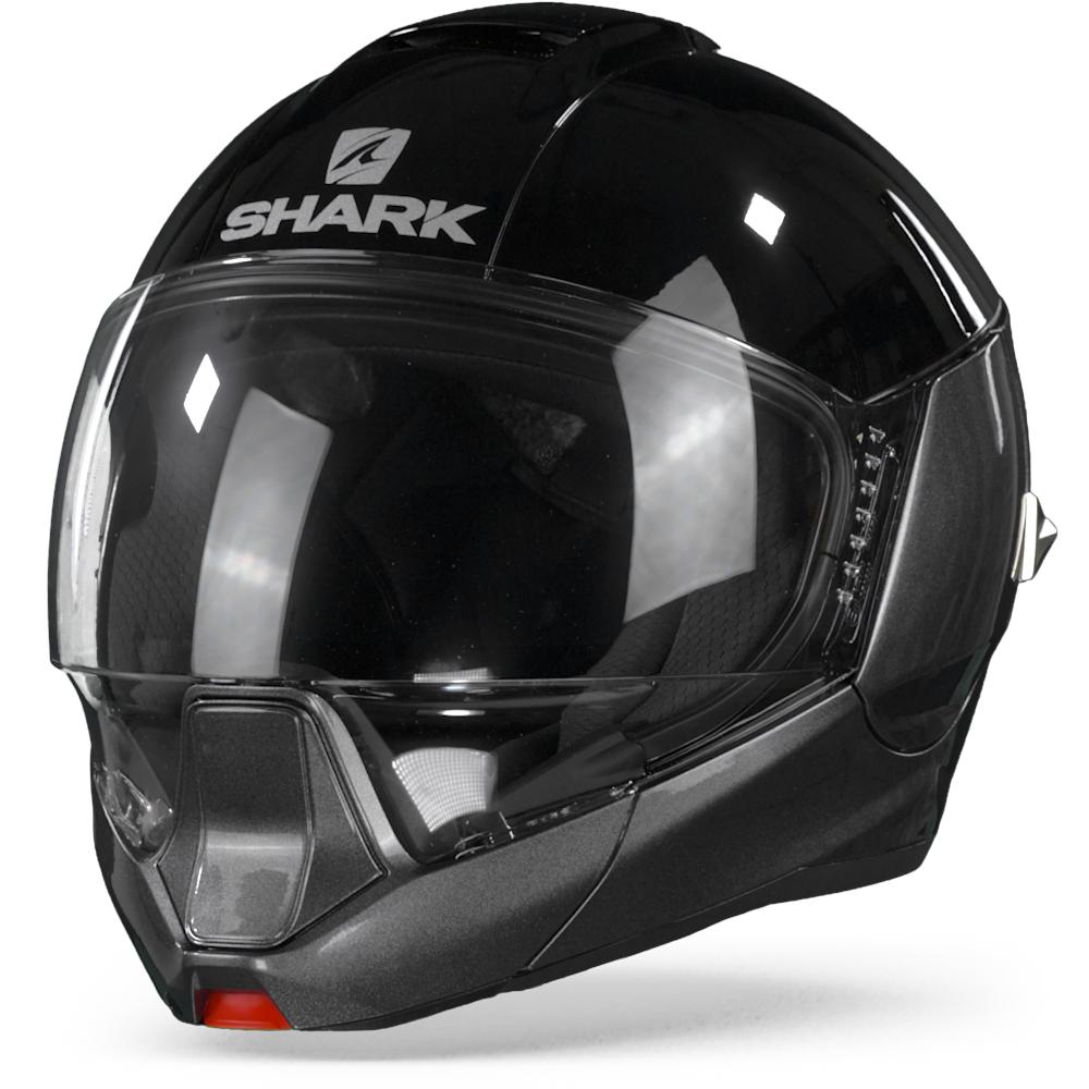 Shark Evojet AKA Dual Blank Anthracite Black Anthracite L