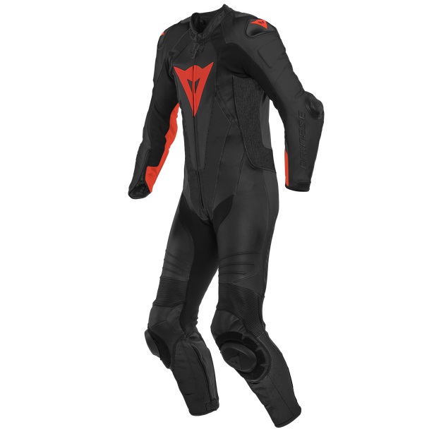 Dainese Laguna Seca 5 Perforated Black Fluo Red1 Piece 54