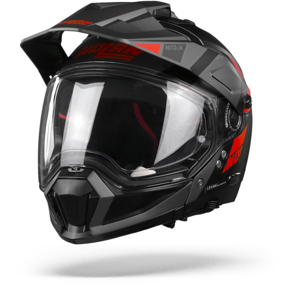 Nolan N70-2 X Decurio 29 Flat Black Red Anthracite M