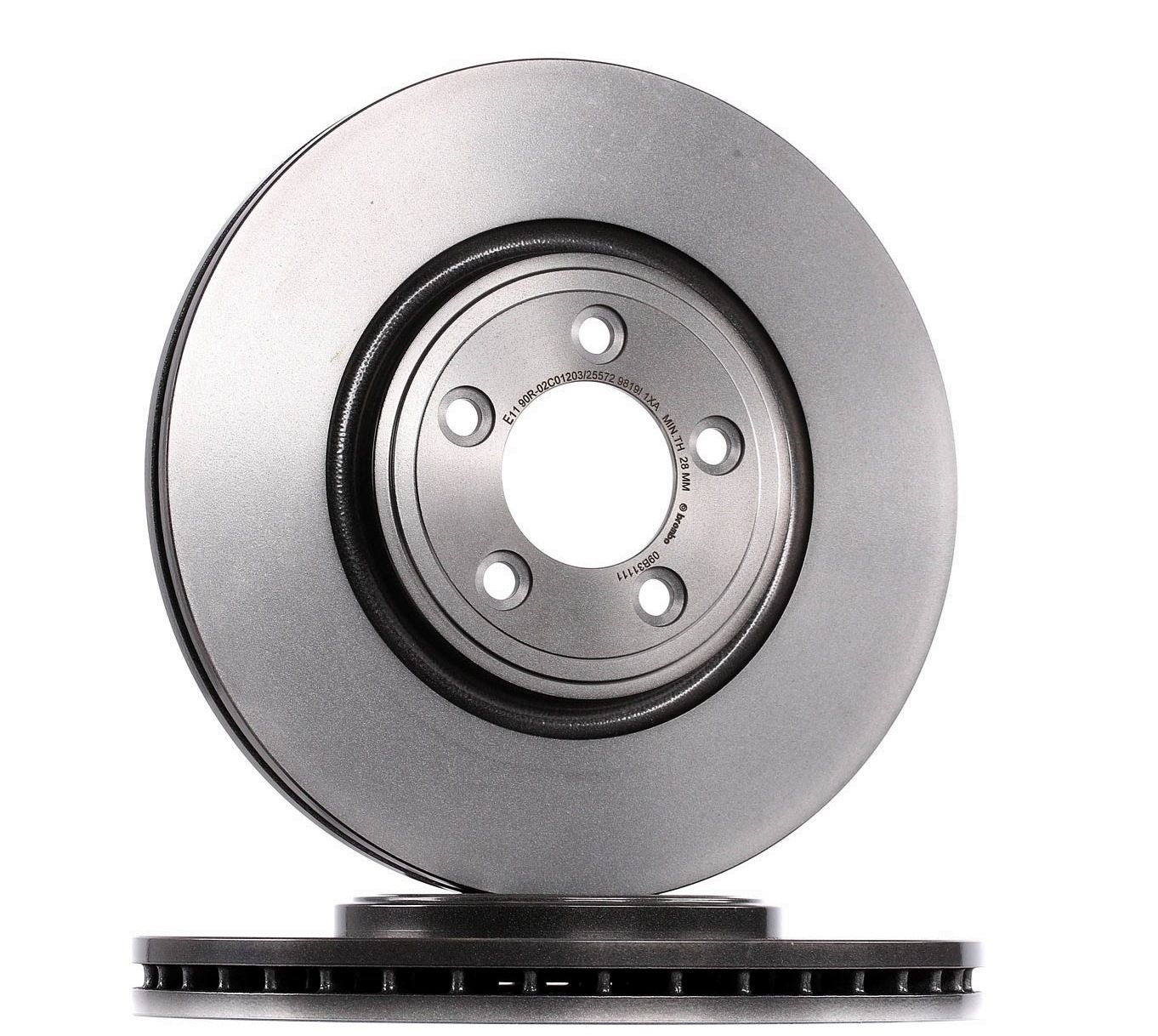 BREMBO Jarrulevyt JAGUAR 09.B311.11 C2C25336 Jarrulevy