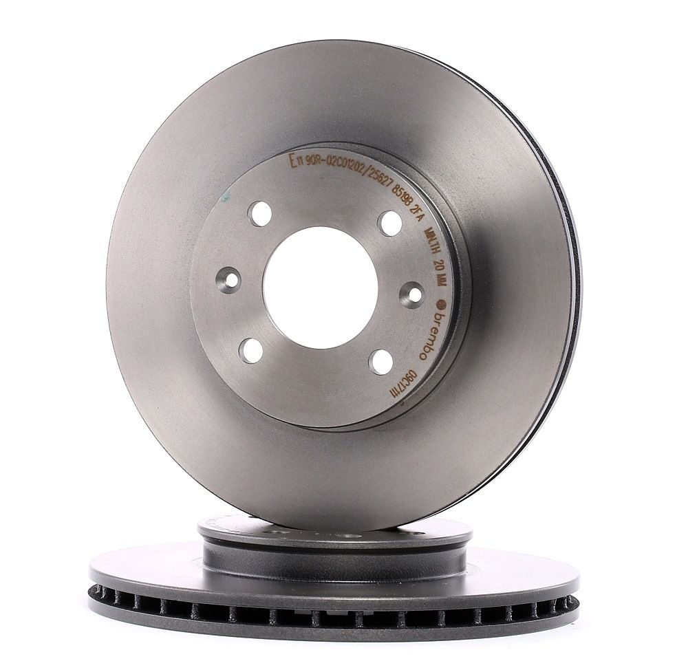 BREMBO Jarrulevyt HYUNDAI,KIA 09.C171.11 517120U000,517121W250,517120U000 Jarrulevy 517121R000,517121W250,S517120U000