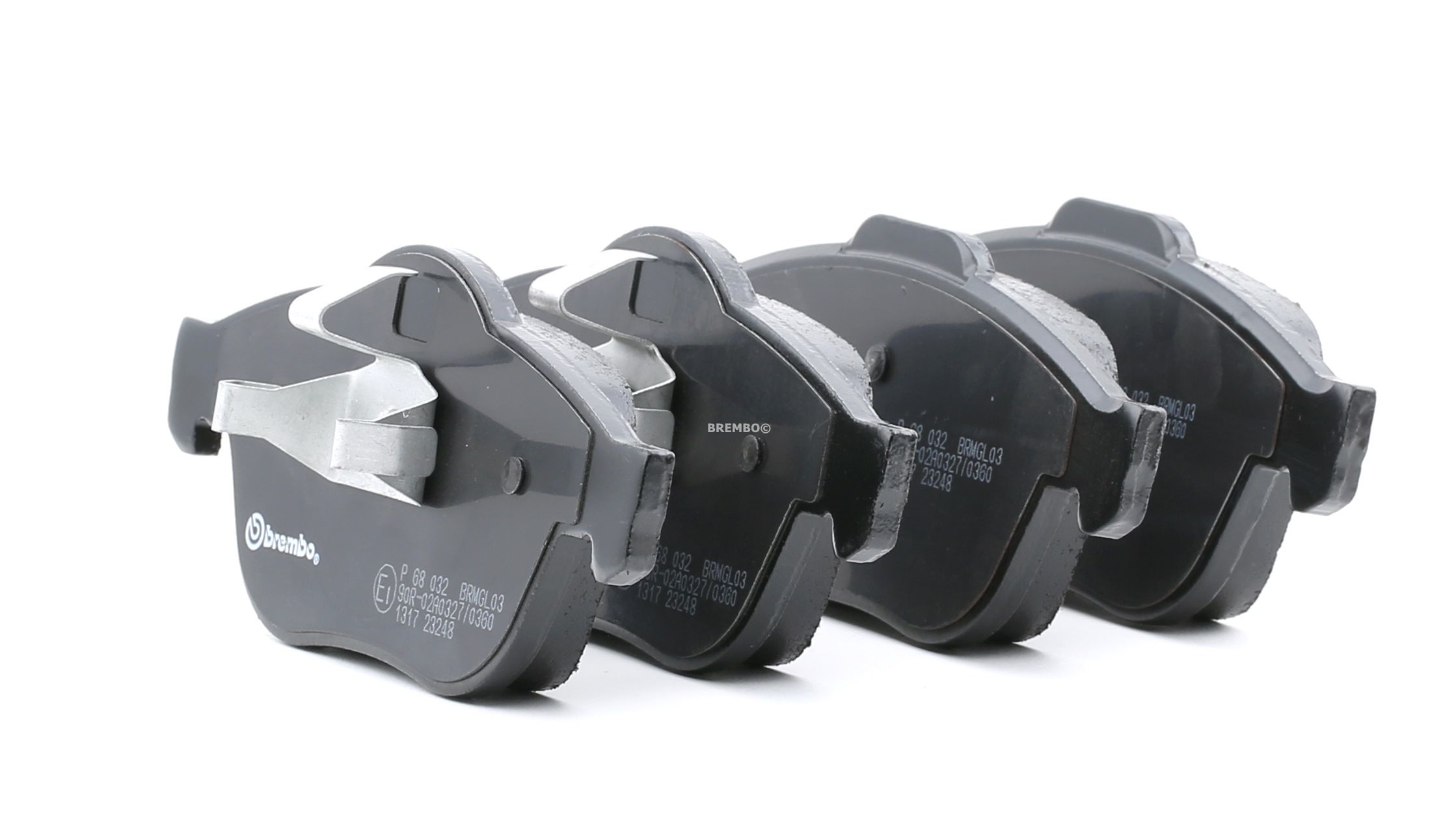BREMBO Jarrupalat RENAULT P 68 032 410607716R,7701206747,7701207615 Jarrupalasarja,Jarrupala, Levyjarru 7701207977,7701209810,7702207615,8660004764