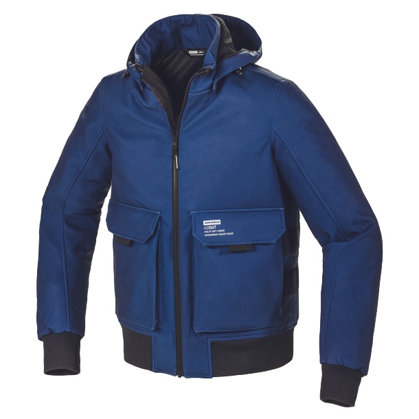Spidi Metromover Dark Blue Motorcycle Jacket 2XL