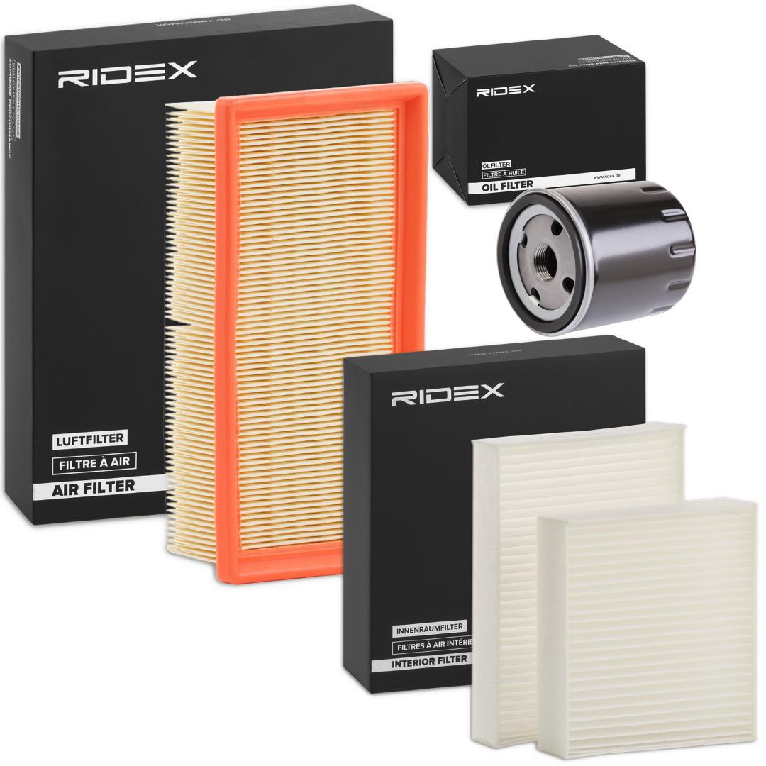 RIDEX Suodatinsarja PEUGEOT,CITROËN,DS 4055F0571