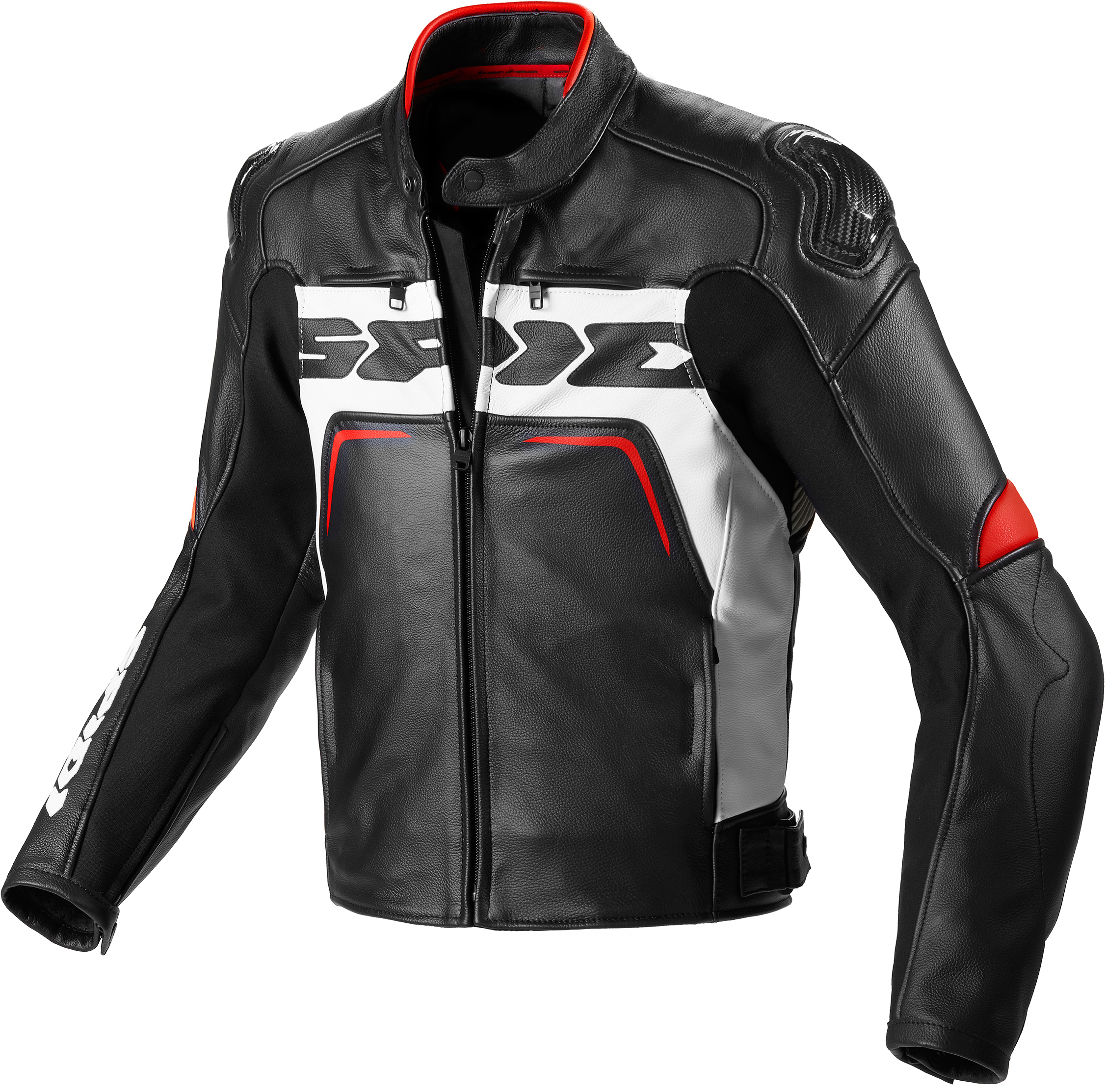 Spidi Carbo Rider CE Black White Red 54