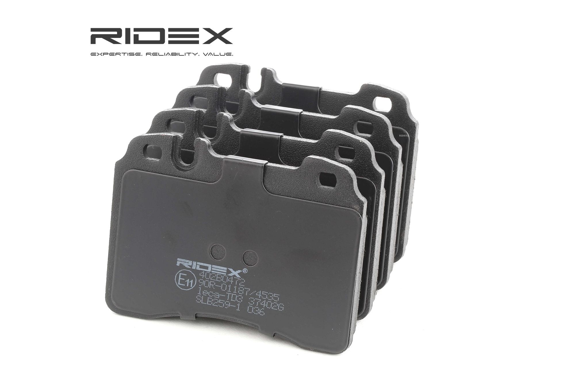 RIDEX Jarrupalat MERCEDES-BENZ 402B0472 0014209420,0014209820,0024201520 Jarrupalasarja,Jarrupala, Levyjarru 002420152005,0024201920,0024203720
