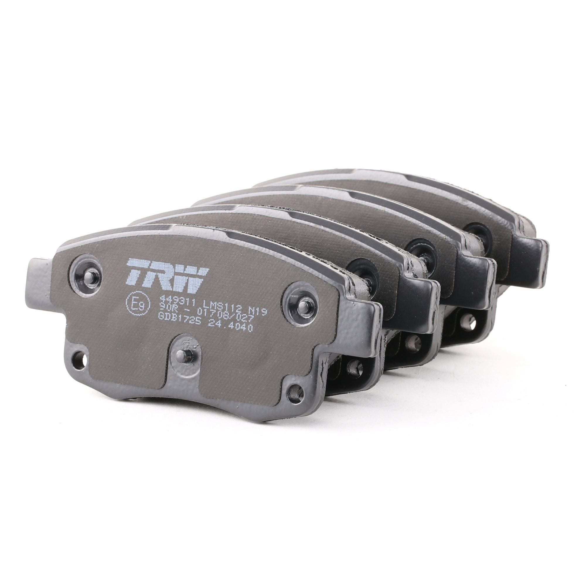 TRW Jarrupalat FORD GDB1725 1371454,1433958,1530602 Jarrupalasarja,Jarrupala, Levyjarru 1554524,1560026,1819638,1824348,1852717,6C112M008AB