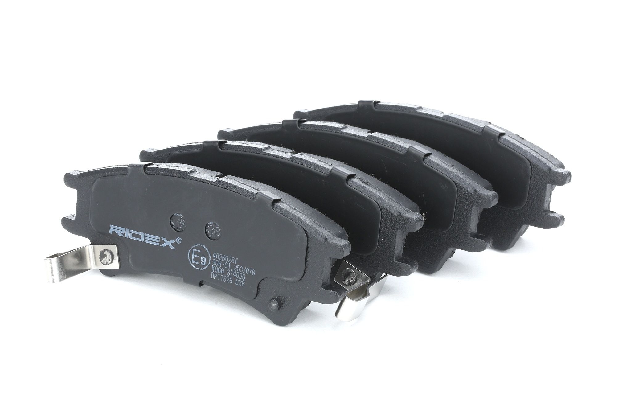 RIDEX Jarrupalat HYUNDAI 402B0287 5810102A00,5810105A10 Jarrupalasarja,Jarrupala, Levyjarru