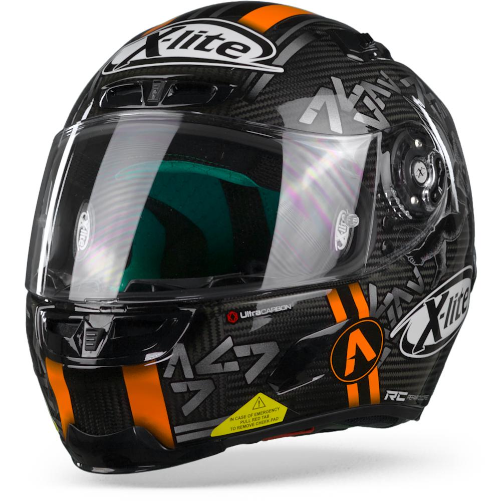 X-Lite X-803 Ultra carbon 52 Canet Carbon Black Anthracite Orange XL