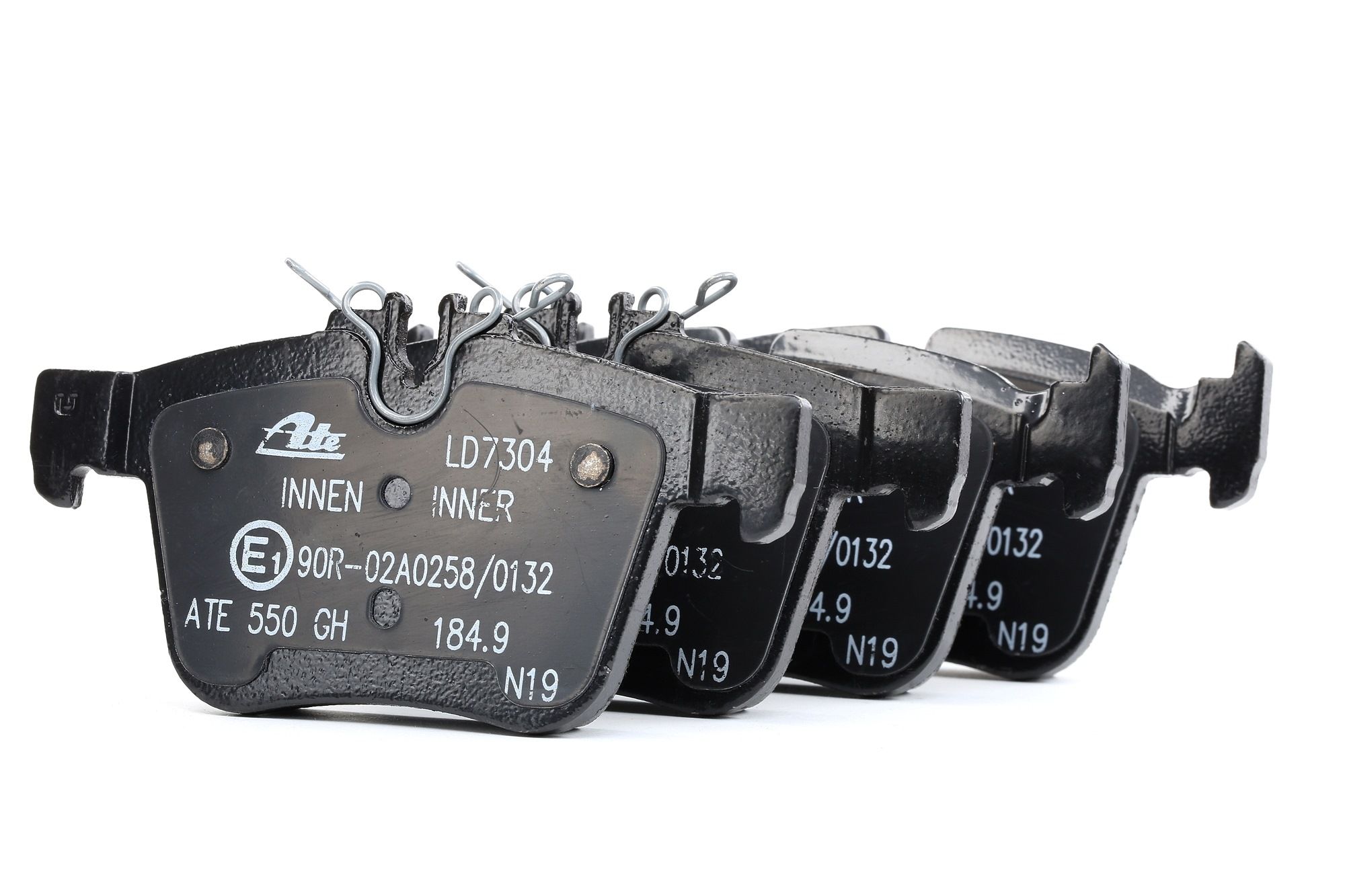 ATE Jarrupalat MERCEDES-BENZ 13.0470-7304.2 0004203602,0004208200,0084201320 Jarrupalasarja,Jarrupala, Levyjarru 0084201420,A0004203602,A0004208200