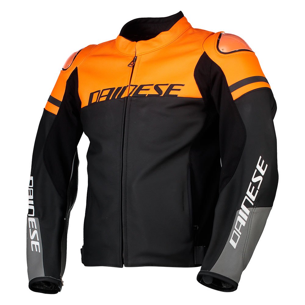 Dainese Agile Black Matt Orange Charcoal Gray 48