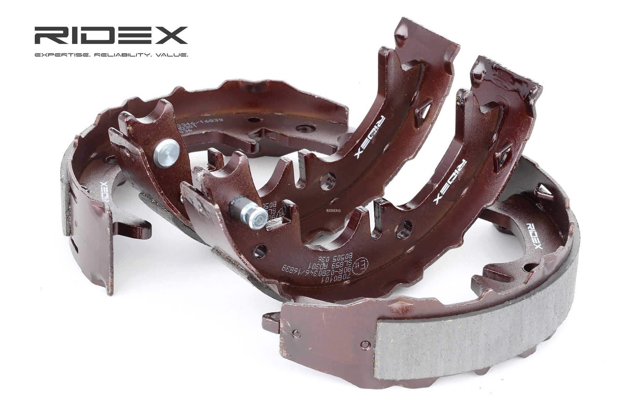 RIDEX Jarrukengät TOYOTA,LEXUS 70B0101 4654020070,4655033020,4659033020 Jarrukenkäsarja 4654020040,4654020060,4654020070,4654033010,4655020040