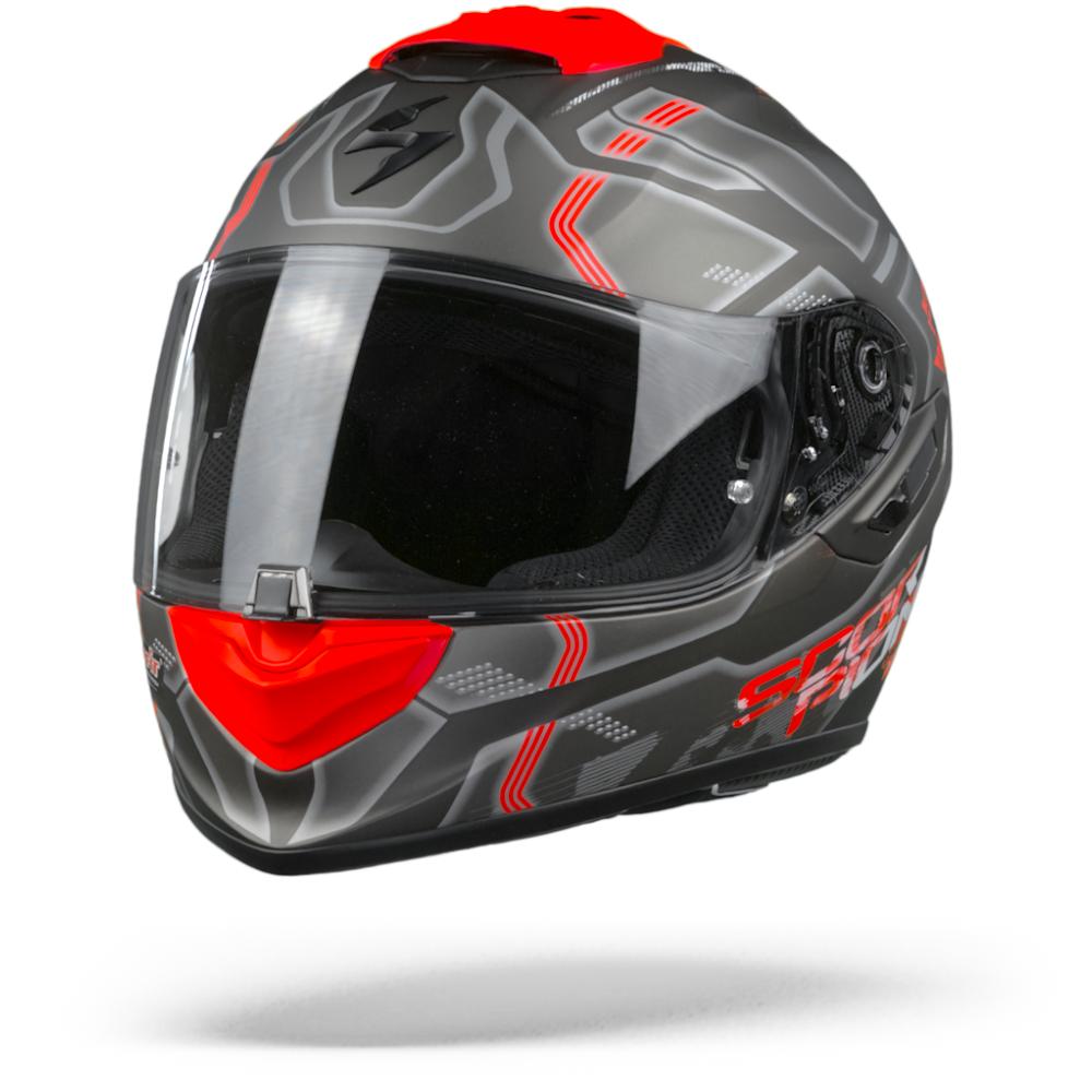 Scorpion EXO-1400 Air Spatium Matt Silver Red S