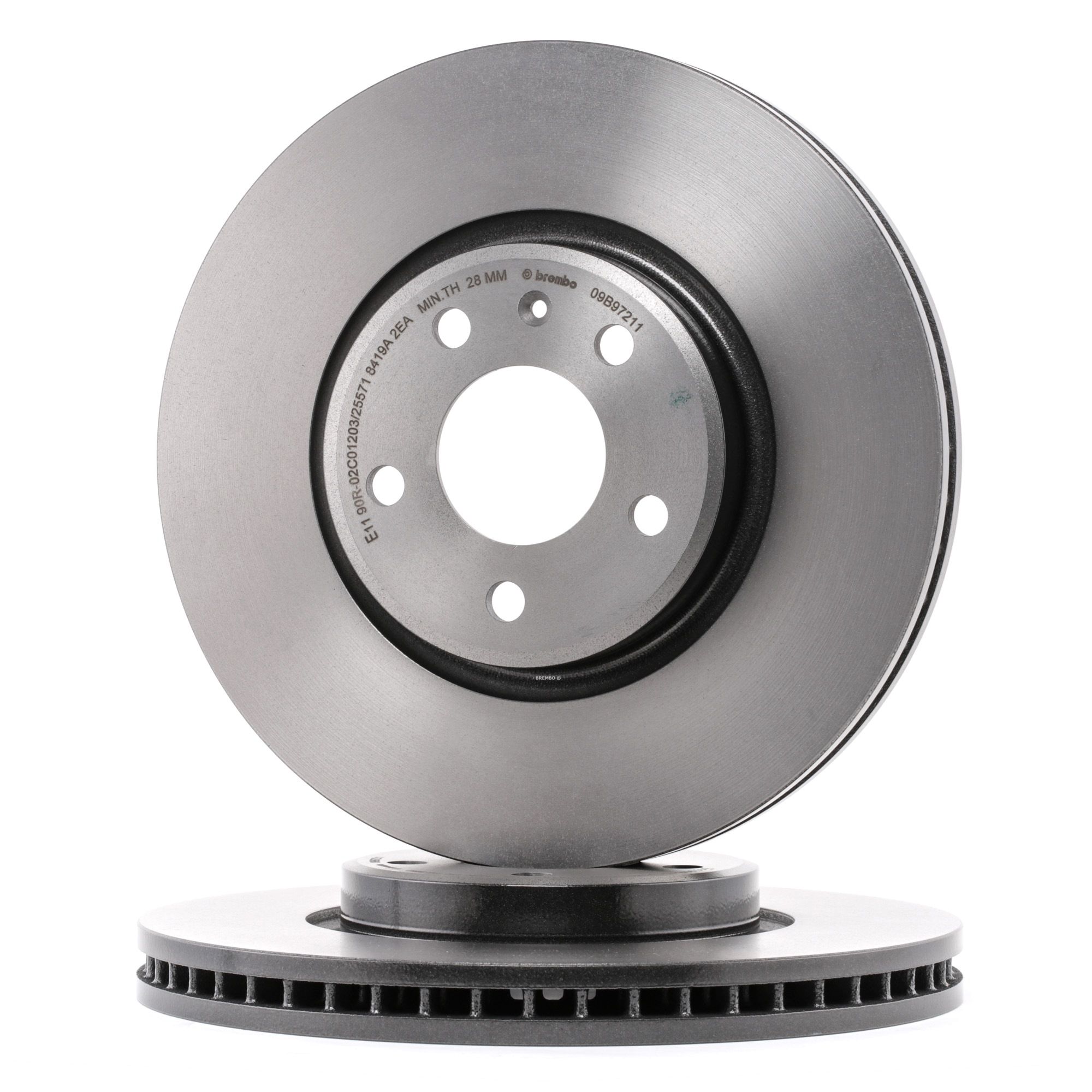 BREMBO Jarrulevyt AUDI 09.B972.11 8R0615301,8R0615301D,8R0615301F Jarrulevy