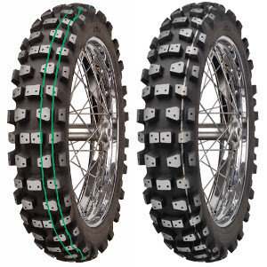 Mitas XT454 Winter Friction ( 110/100-18 TT 64M takapyörä, NHS, weiss )