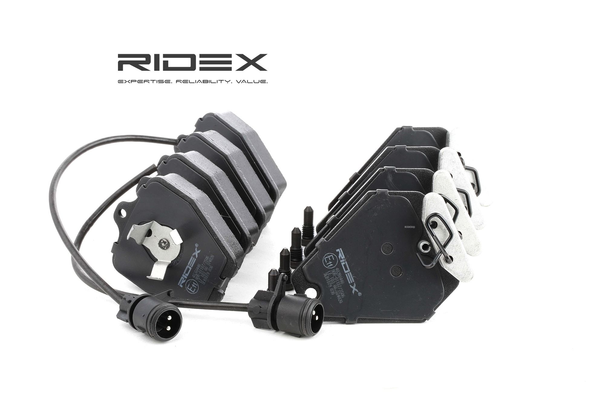 RIDEX Jarrupalat AUDI 402B0446 441615105AA,441615106AA,441698151G Jarrupalasarja,Jarrupala, Levyjarru 4A0698151B,4AO698151B,4D0698151,4D0698151A