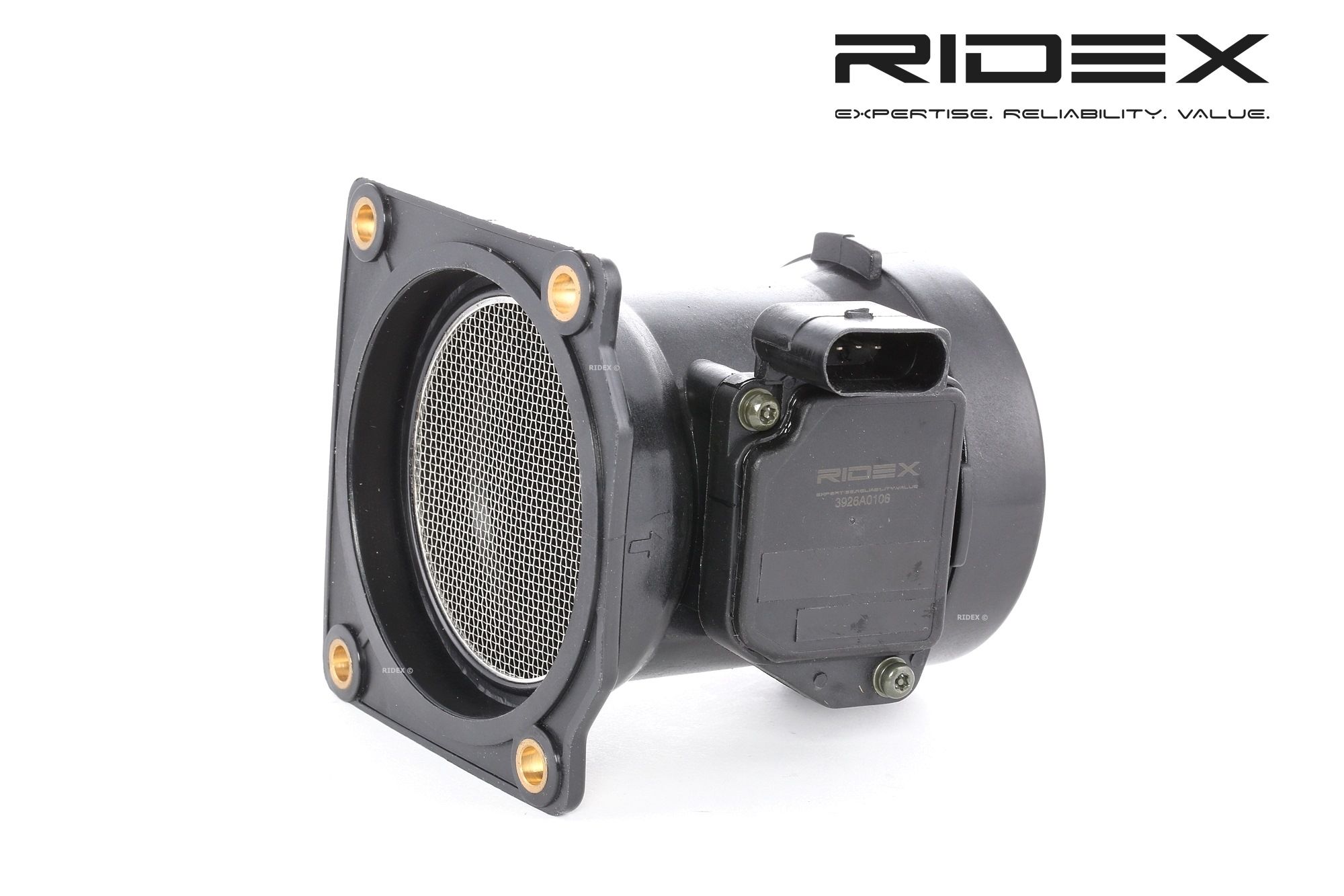 RIDEX Ilmamassamittari VW,AUDI,SKODA 3926A0106 078133471E,78133471E,078133471E Ilmamäärämittari,MAF Anturi 78133471E,078133471E,78133471E