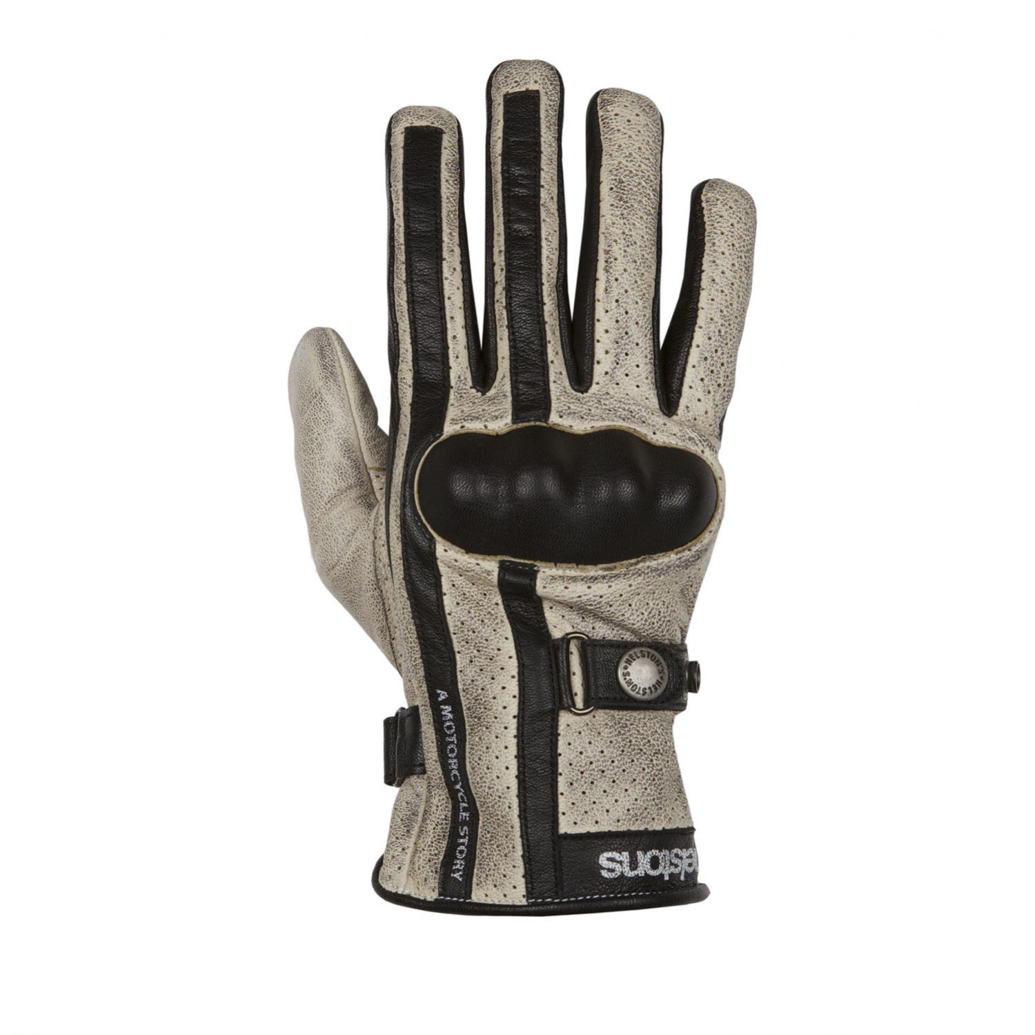 Helstons Eagle Summer Leather Beige Black T10