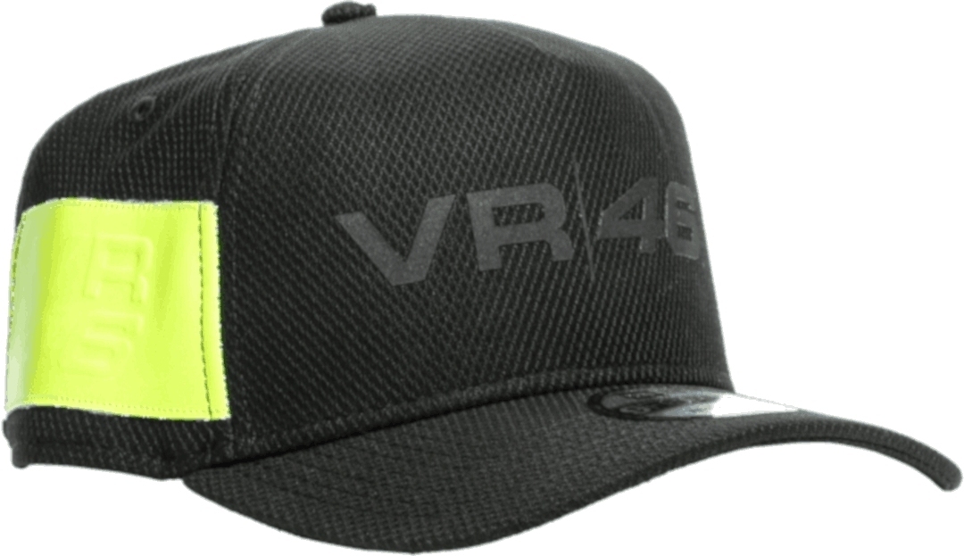 Dainese VR46 9Forty Black Fluo Yellow Cap N