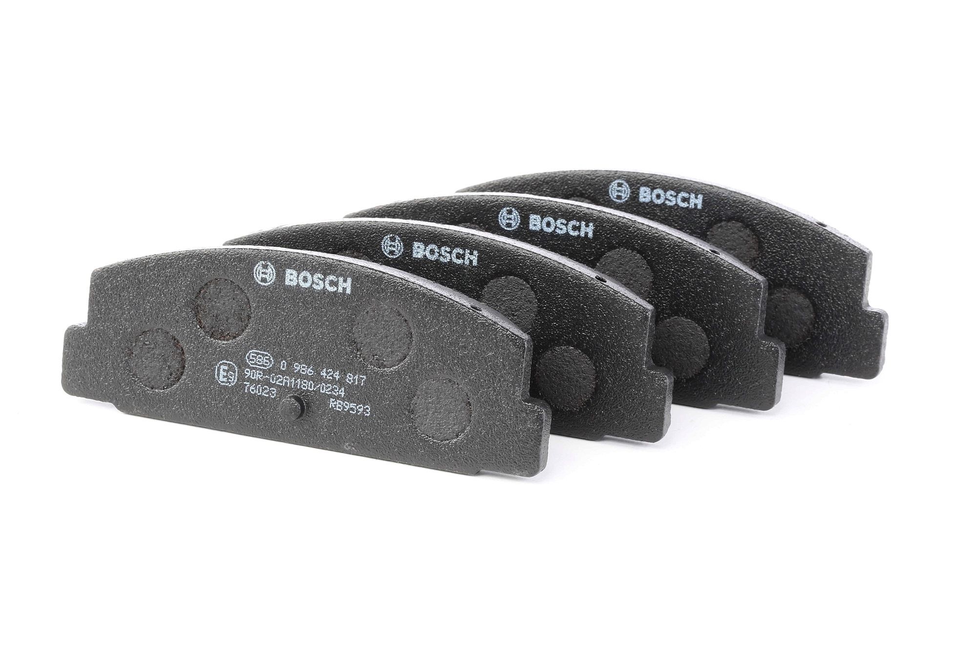 BOSCH Jarrupalat MAZDA 0 986 424 817 GJYB2648Z9C,B6Y82648Z,FB712628ZA Jarrupalasarja,Jarrupala, Levyjarru FDY12648Z,GGYB2643Z,GGYB2648Z,GGYM2643Z