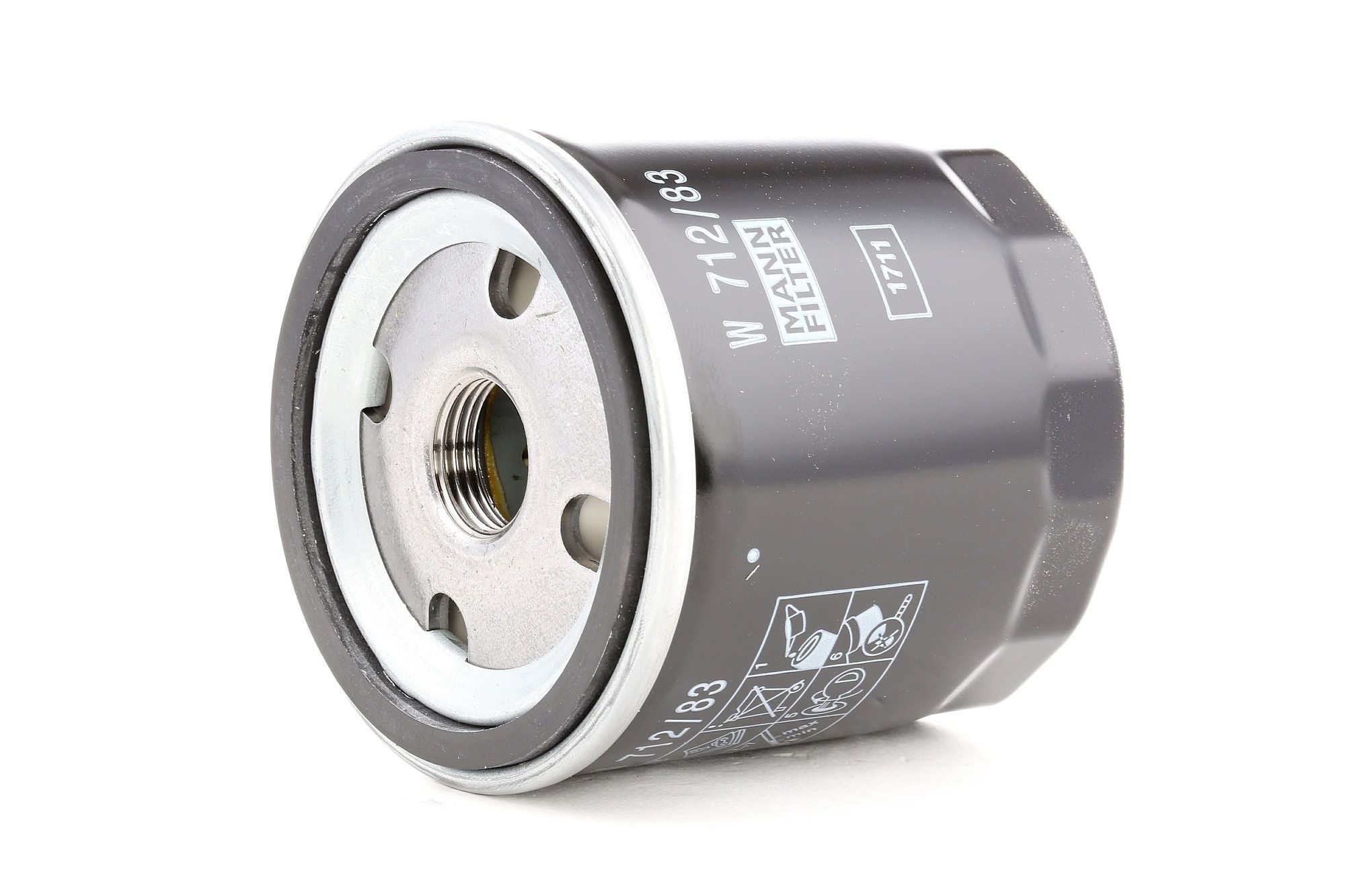 MANN-FILTER Öljynsuodatin VW,TOYOTA,MINI W 712/83 11427791059,4801012010,1560025010 1560087104,1560087307,1560187307,1560187705,40111834,59030255