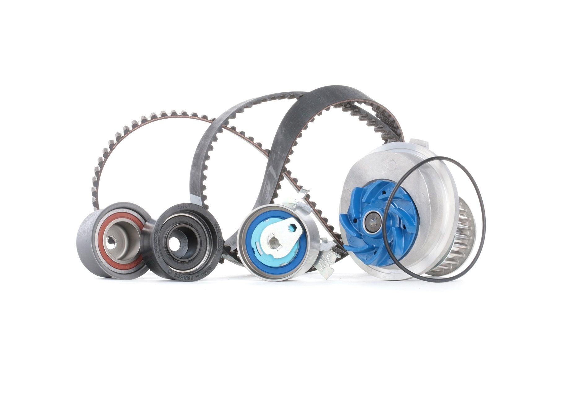 SKF Vesipumppu + Jakohihnasarja OPEL,VAUXHALL VKMC 05142 24409355,92065969,90466343 92064250,92065969,1334041,1334050,1334053,1334646,55351782,636338