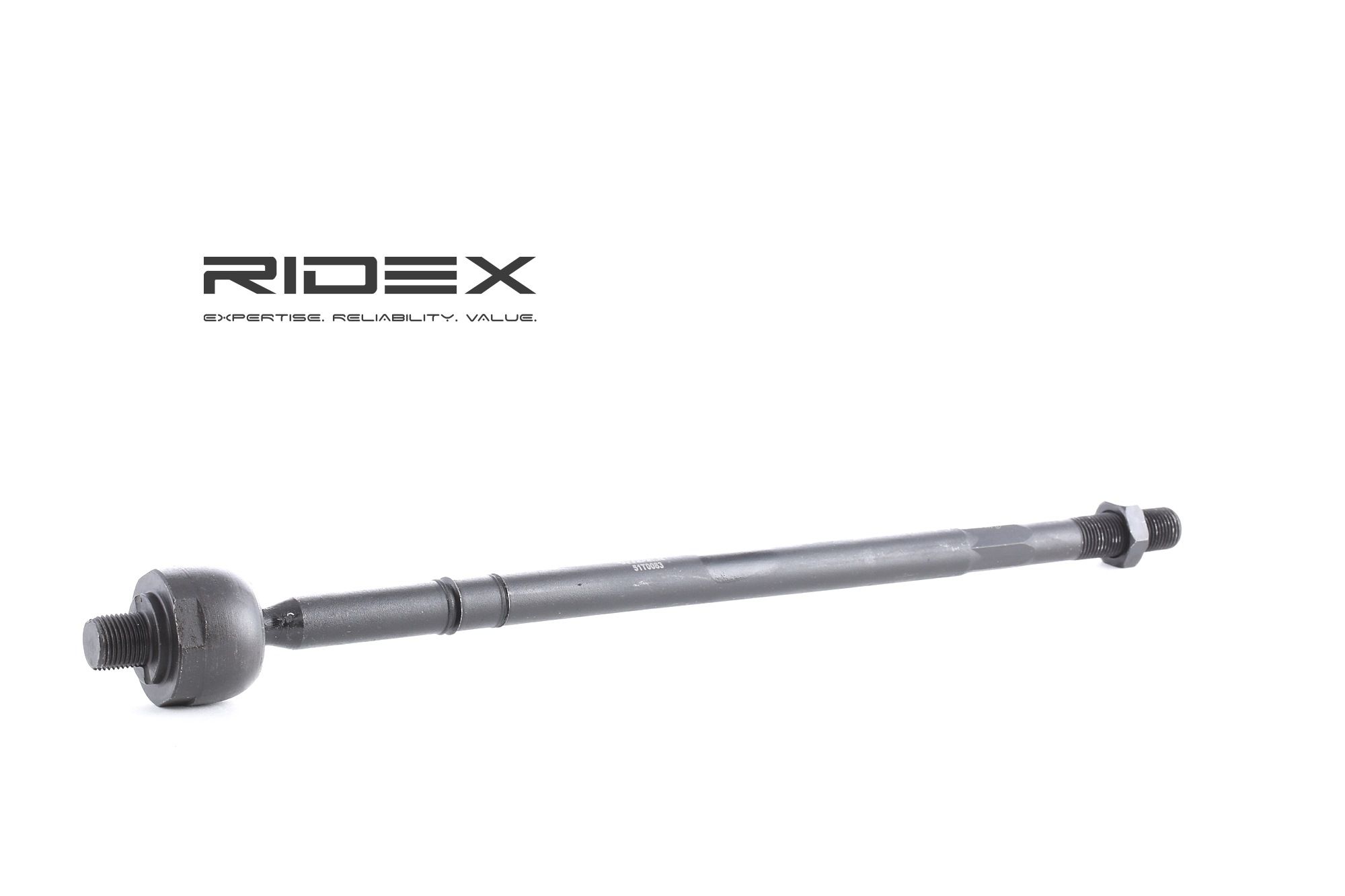 RIDEX Raidetangon Sisäpää VW,MERCEDES-BENZ 51T0083 68020843AA,9064600055,9064600155 Raidetangon Pää Sisempi,Raidetangon Pää, Suora A9064600055