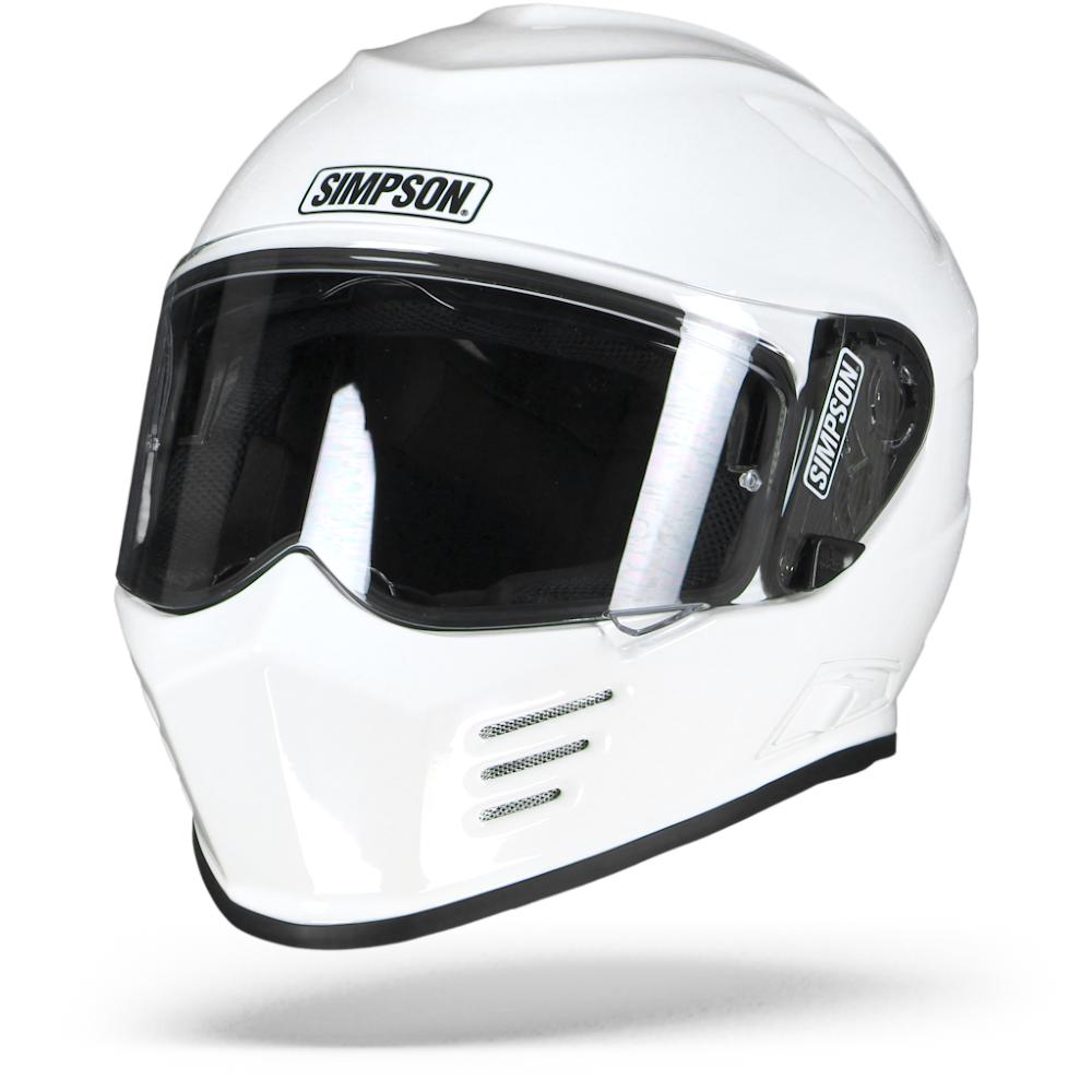 Simpson Venom Solid White XL