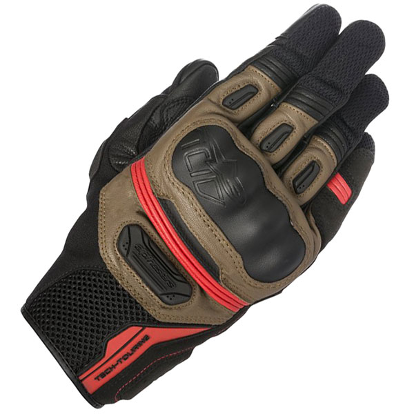 Alpinestars Highlands Black Tabacco Brown Red S