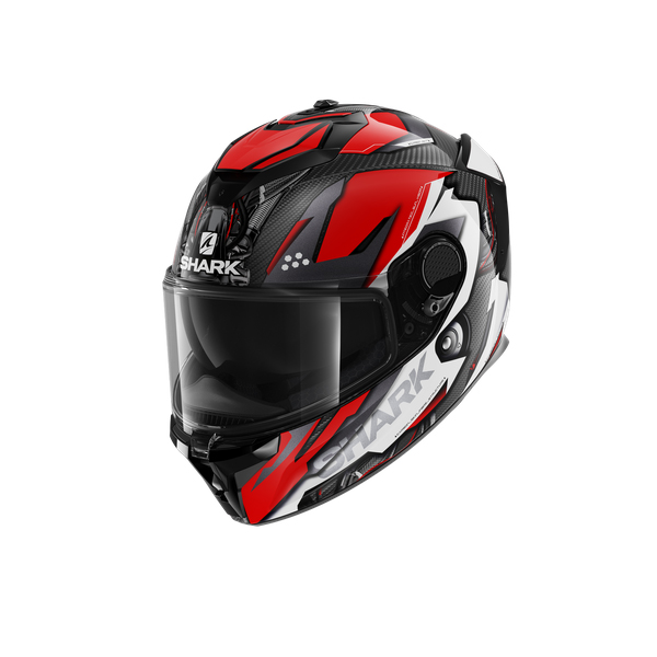 Shark Spartan Gt Carbon Urikan Carbon Red White DRW XL