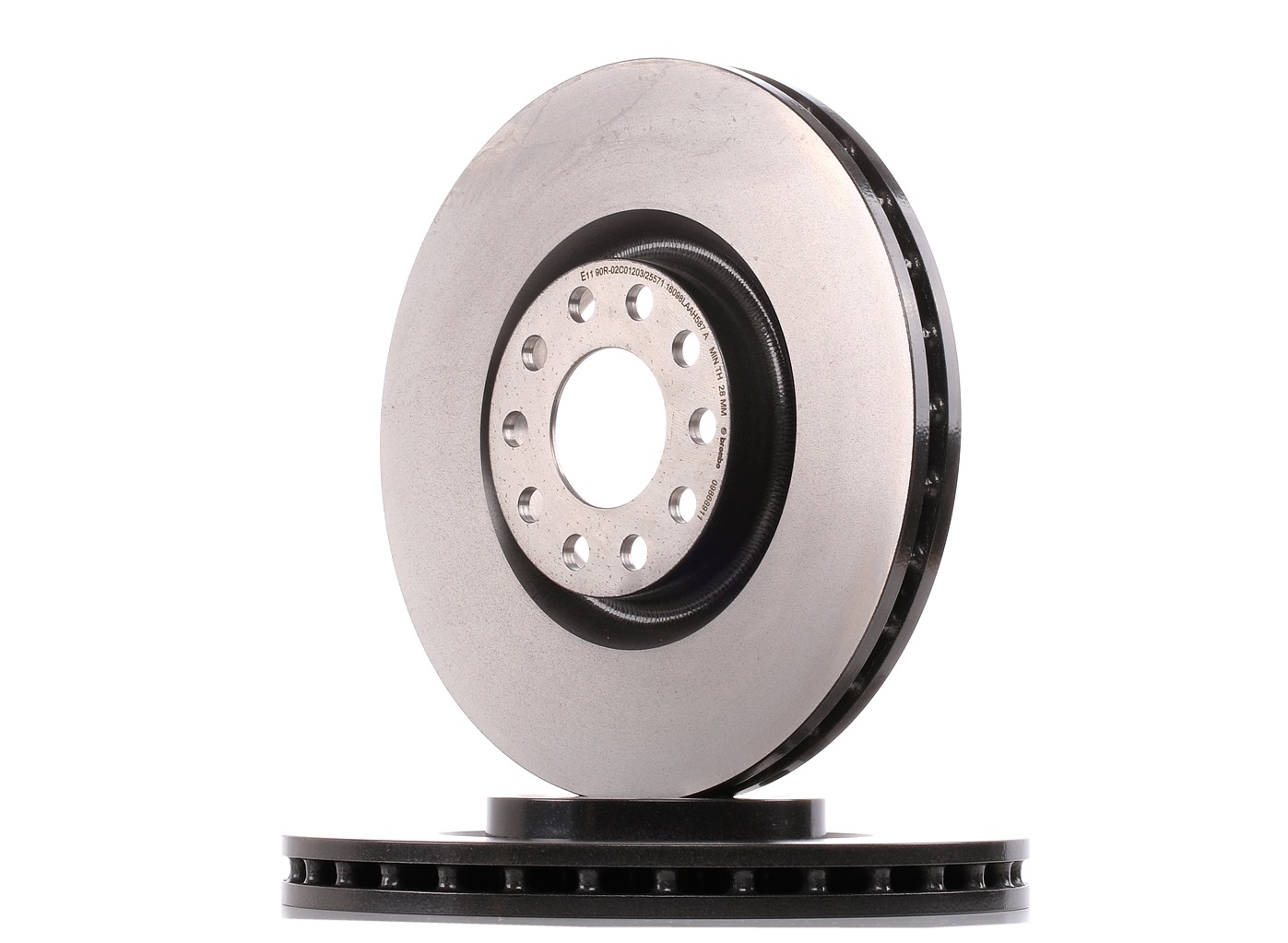 BREMBO Jarrulevyt AUDI 09.8689.11 8D0615301K Jarrulevy