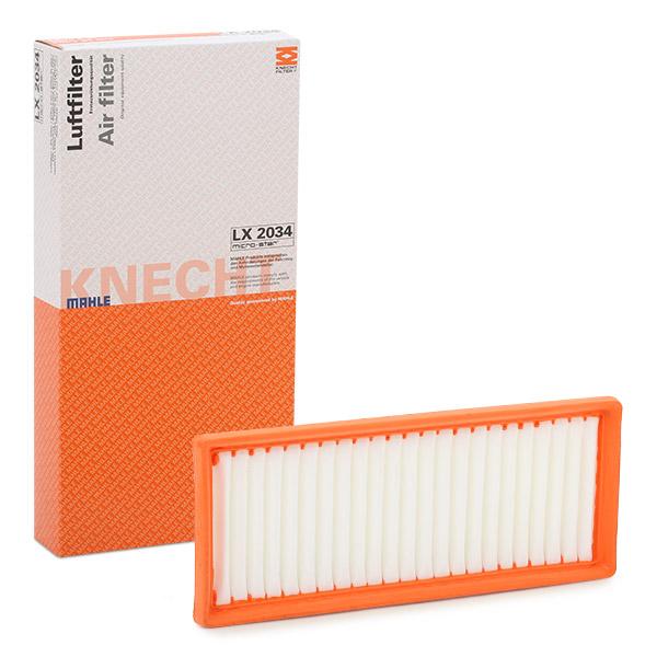 MAHLE ORIGINAL Ilmansuodatin SMART LX 2034 6600900101,0010940301,6600900101 A0010940301,A6600900101,0010940301,6600900101,A0010940301,A6600900101