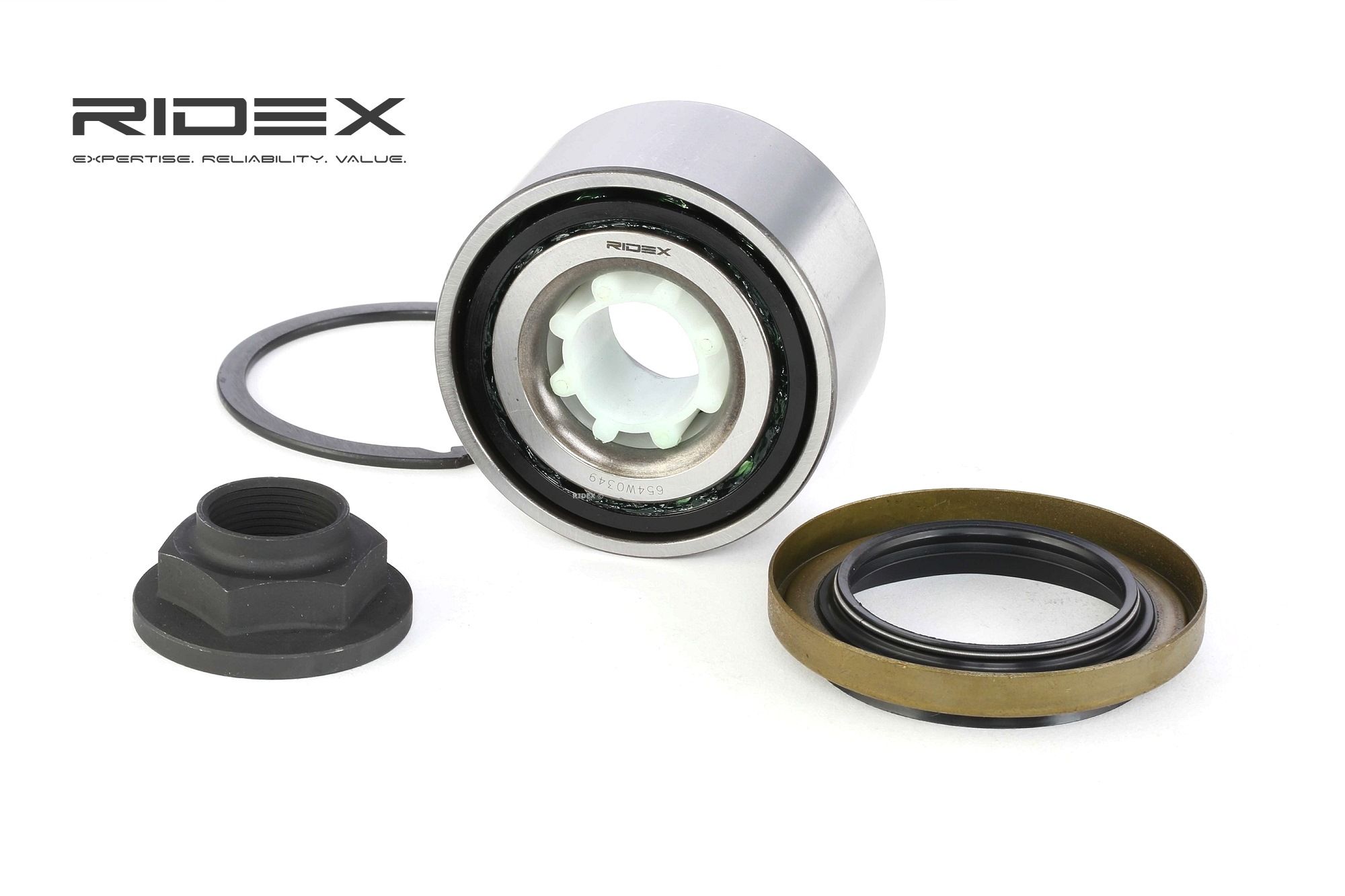 RIDEX Pyöränlaakerit TOYOTA,LEXUS 654W0349 9031150008,9036935034,9090363006 Pyöränlaakerisarja