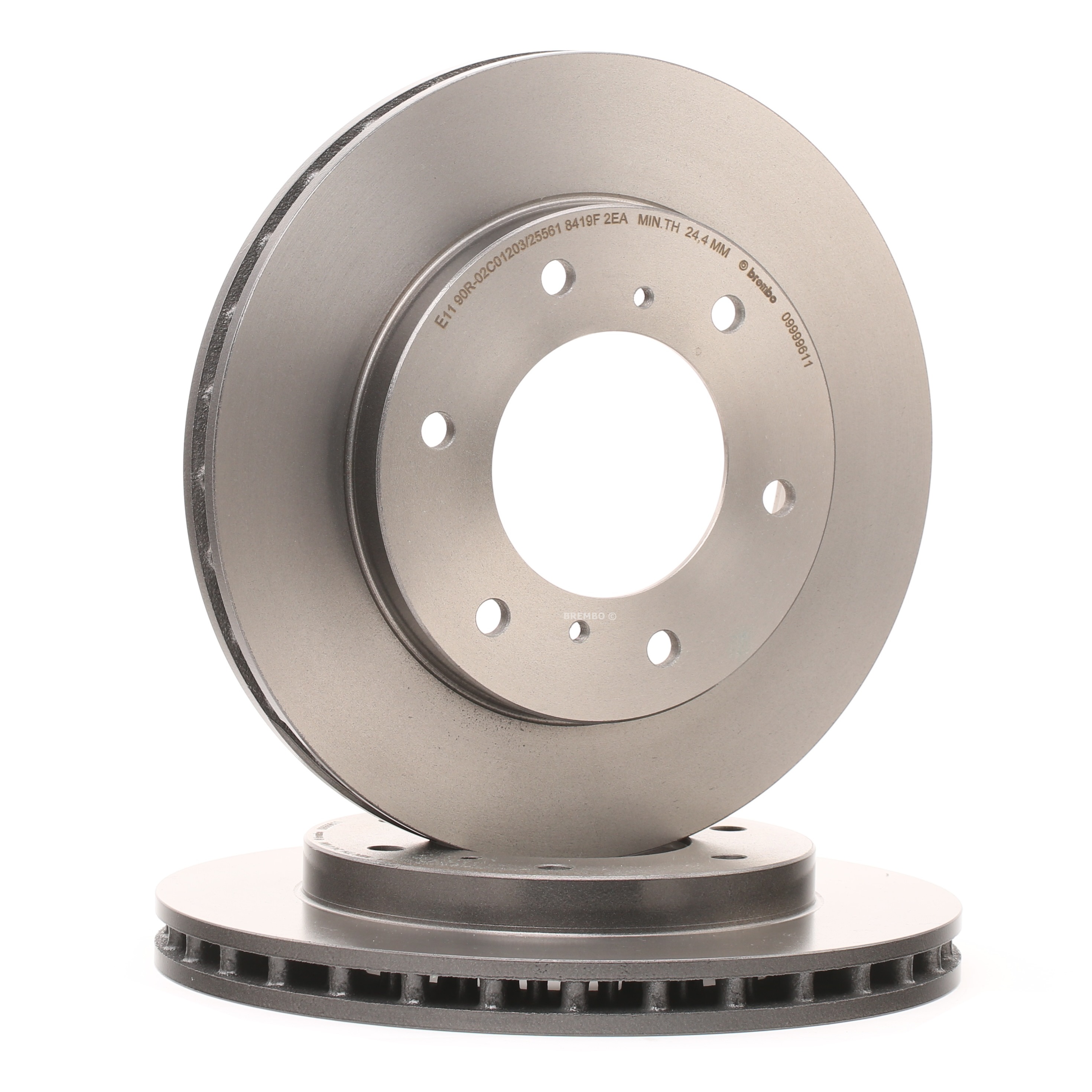 BREMBO Jarrulevyt MITSUBISHI 09.9996.11 MR407116,MR407289 Jarrulevy