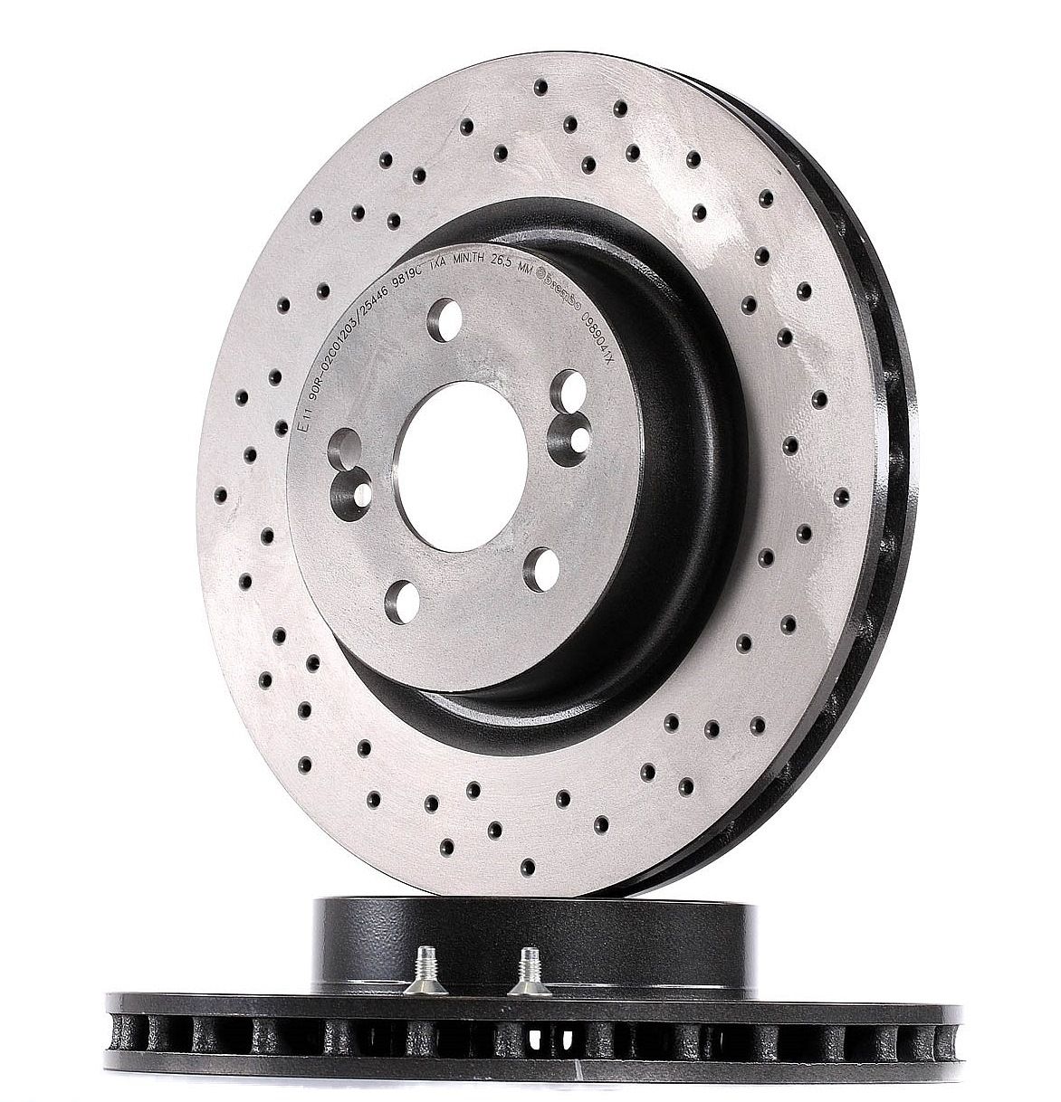 BREMBO Jarrulevyt RENAULT 09.8904.1X 7701208130,8200266743 Jarrulevy