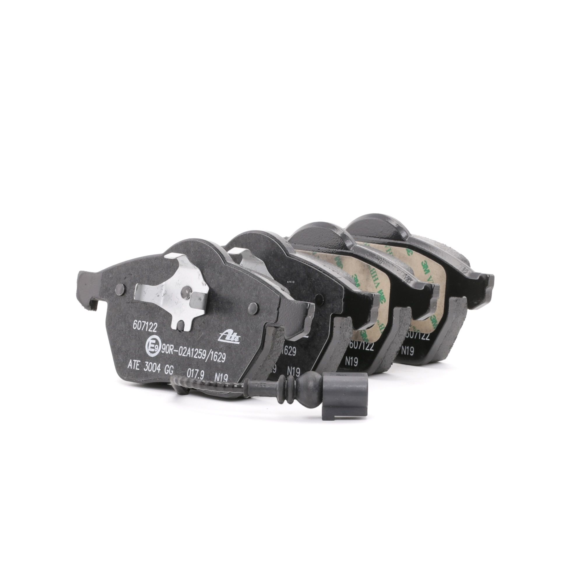 ATE Jarrupalat VW,AUDI,SKODA 13.0460-7122.2 1J0698151M,8N0698151A,8N0698151E Jarrupalasarja,Jarrupala, Levyjarru 1J0698151M,8N0698151A,8N0698151E