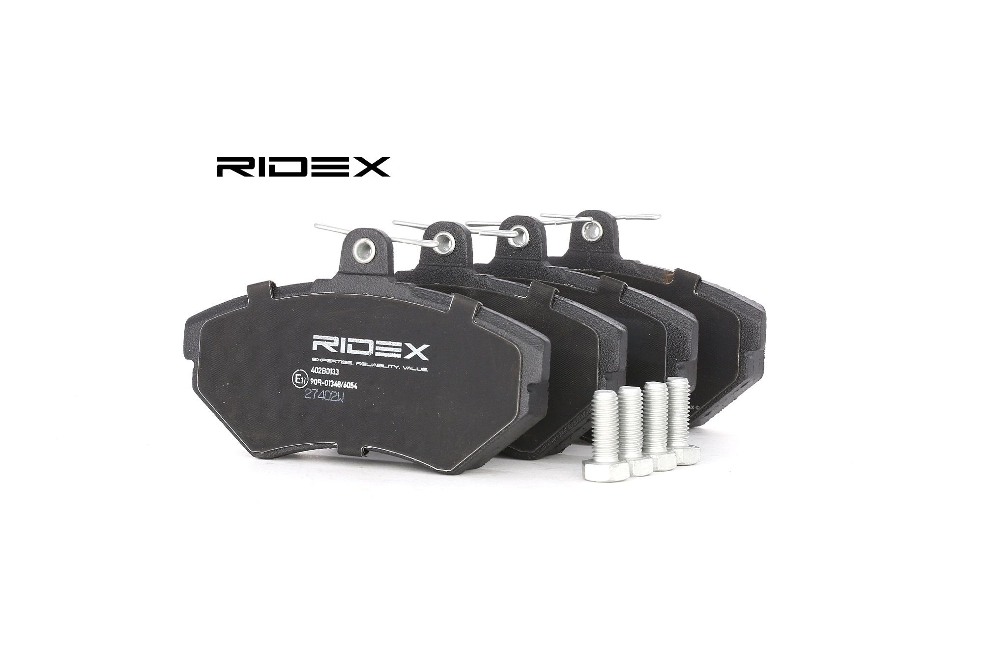 RIDEX Jarrupalat VW,AUDI,SEAT 402B0133 8E0698151,8E0698151A,8E0698151N Jarrupalasarja,Jarrupala, Levyjarru 8E0698151,8E0698151A,8E0698151N,8E0698151