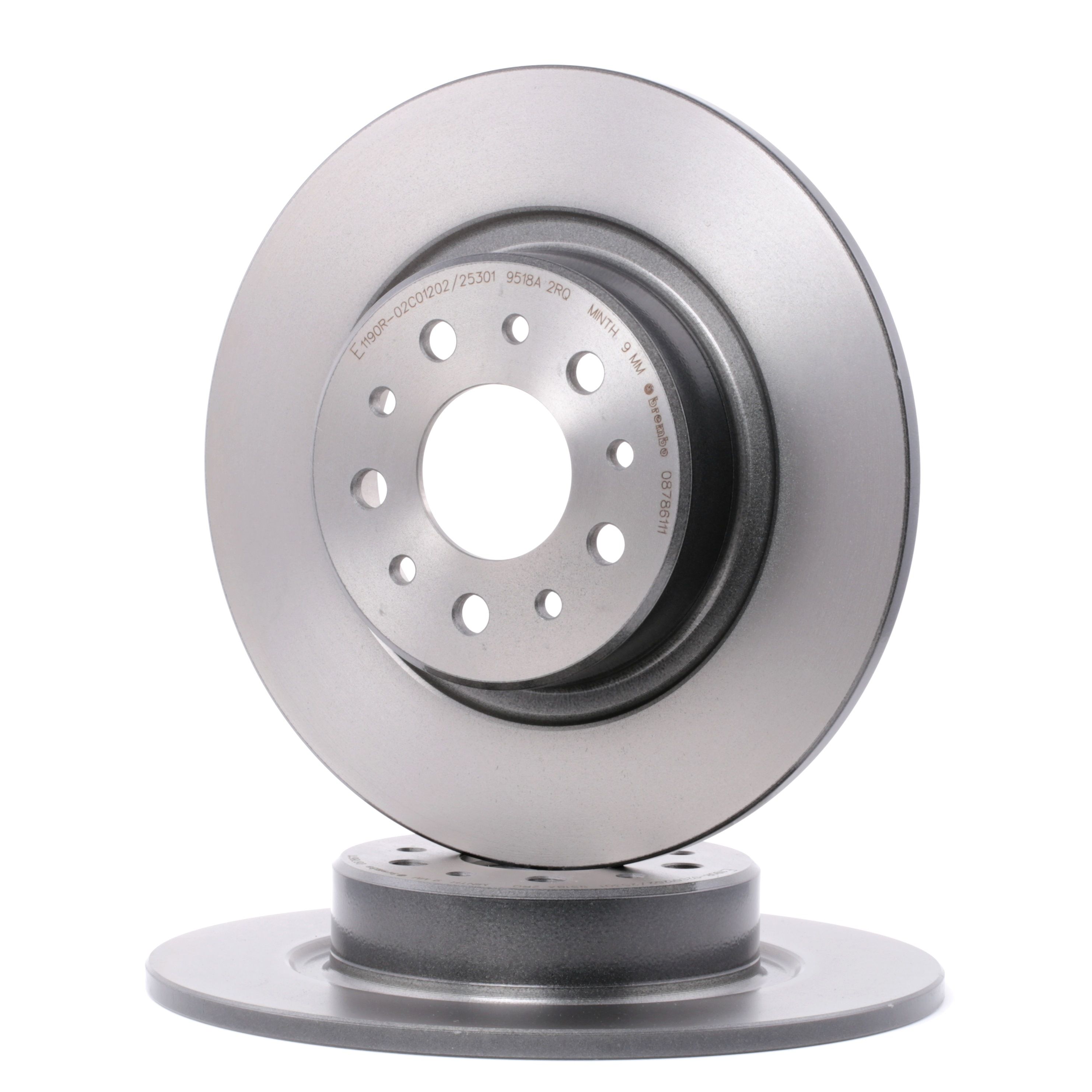 BREMBO Jarrulevyt ALFA ROMEO 08.7861.11 46469908,46542702 Jarrulevy