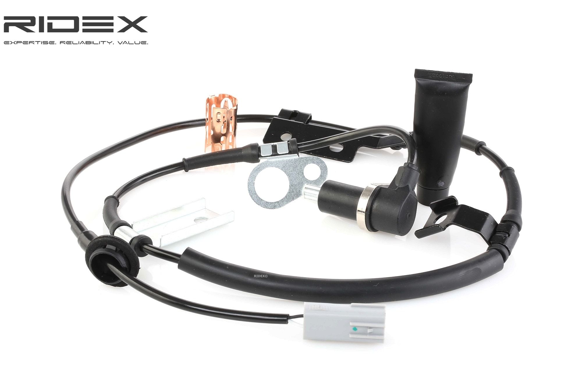 RIDEX ABS Anturi MAZDA 412W0278 NC144373X,NC144373XA ABS Tunnistin,Tunnistin, Kiertonopeus